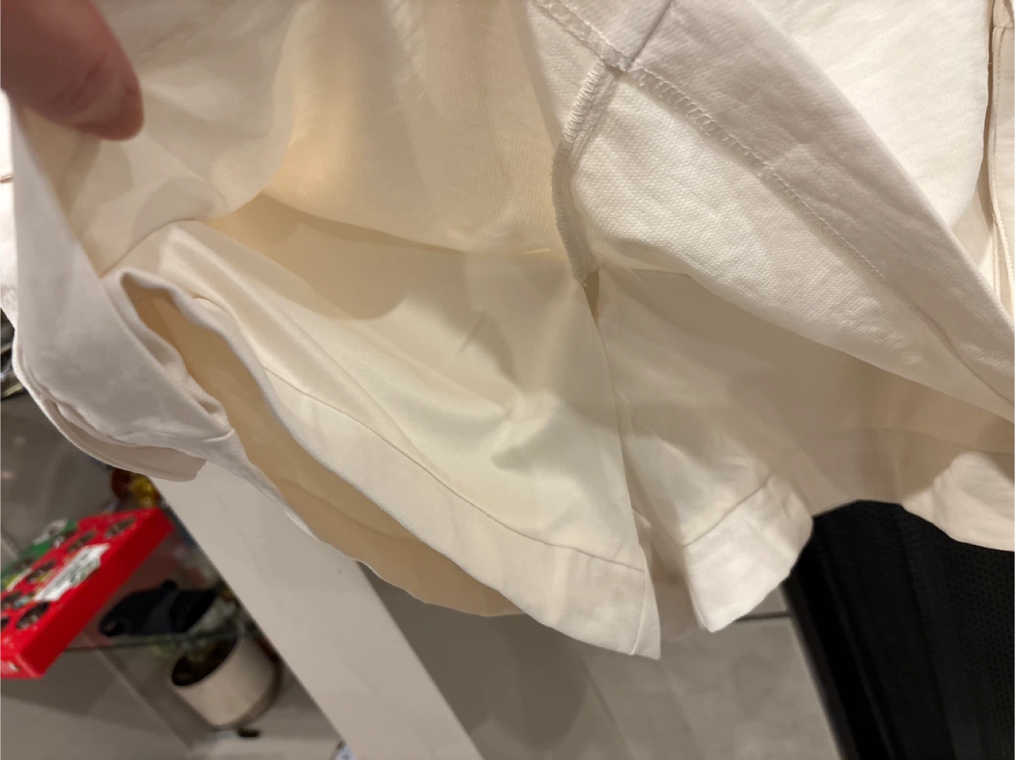 Zara White Cargo Mini Skirt - Size L - photo 4