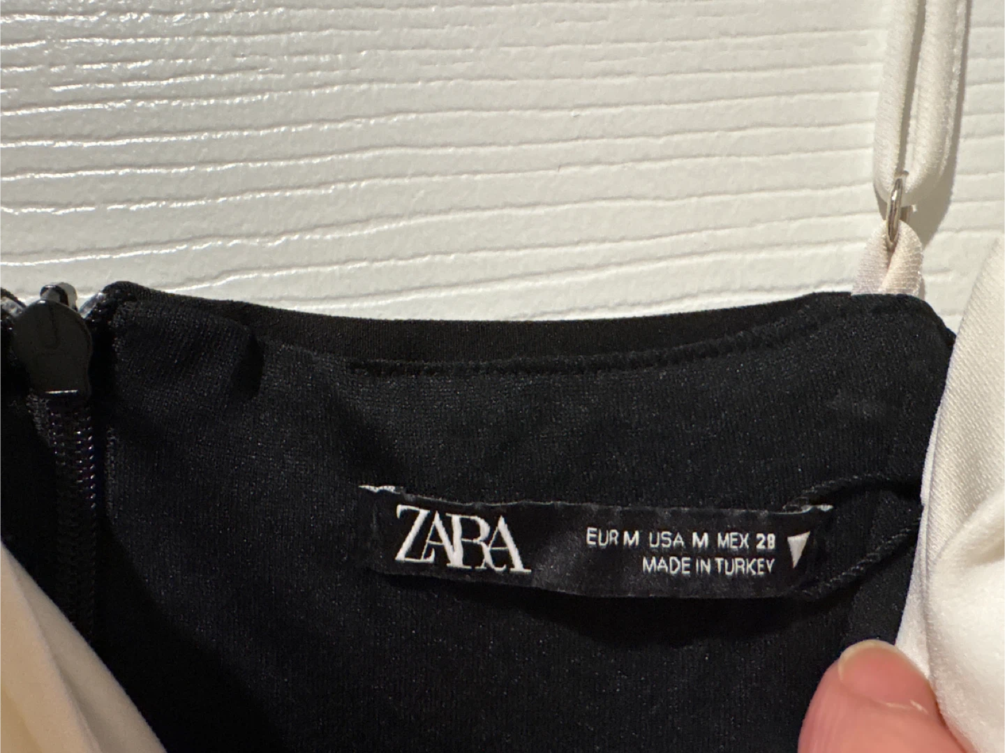 Zara Black & White Bodysuit - Size M - photo 4