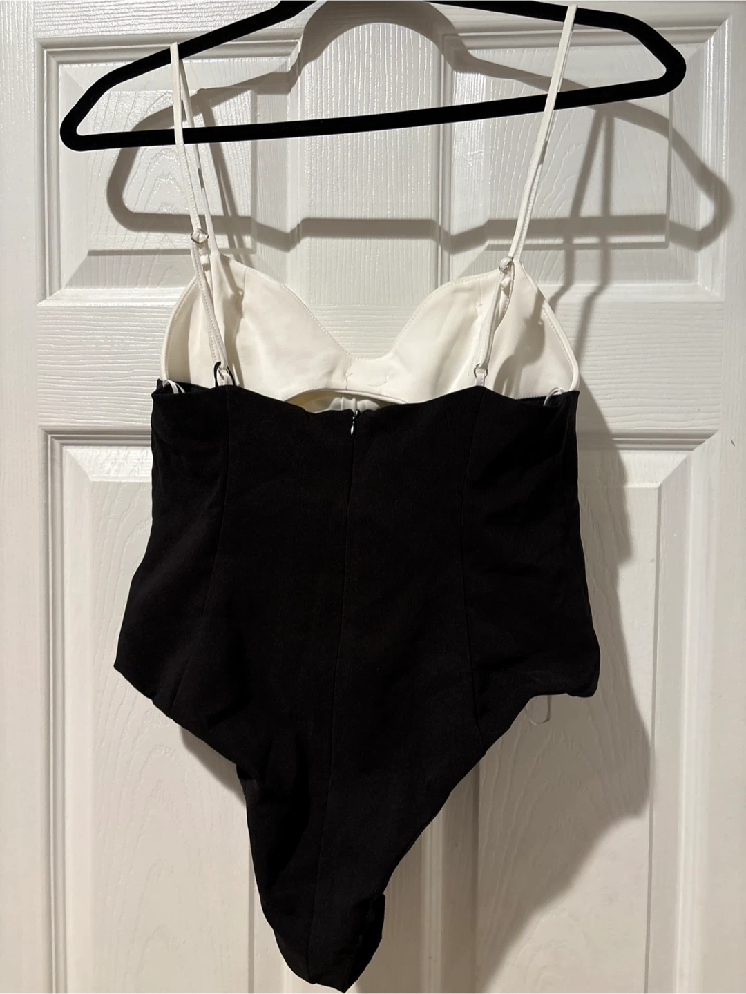 Zara Black & White Bodysuit - Size M - photo 3