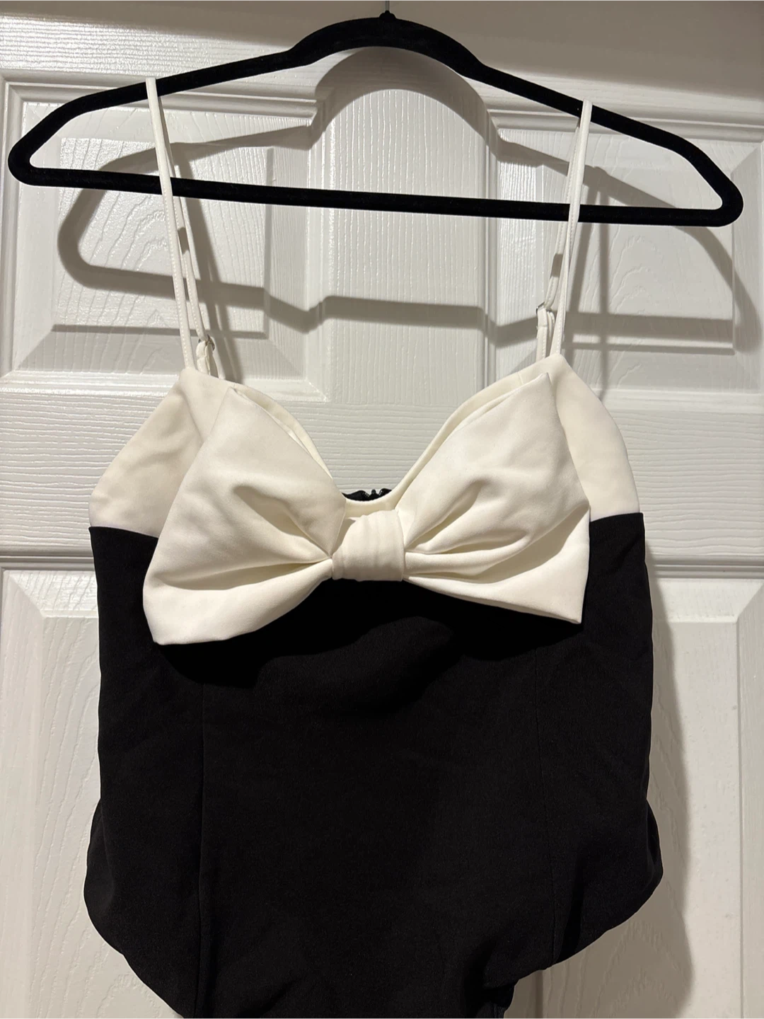 Zara Black & White Bodysuit - Size M - photo 2