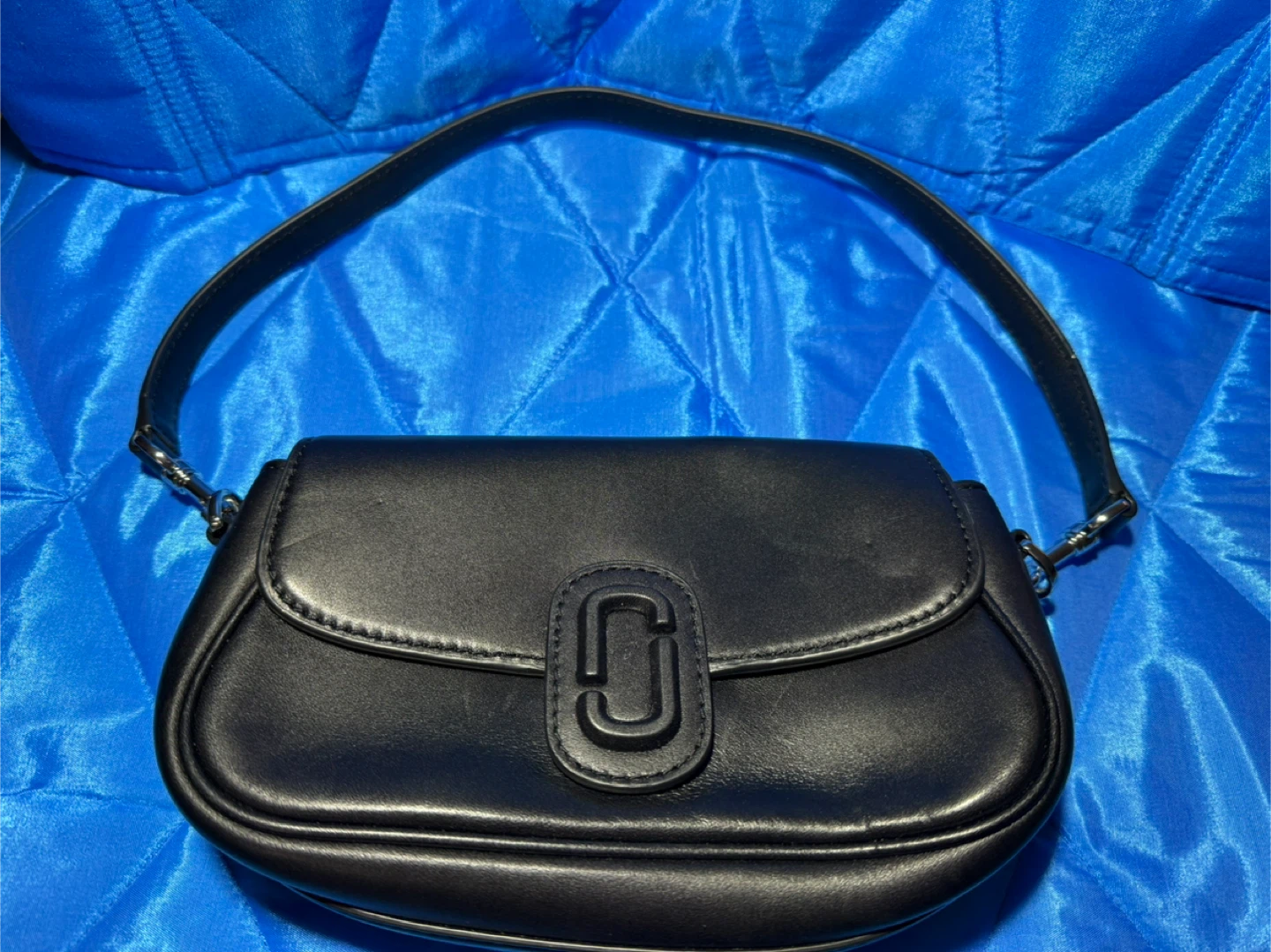 Marc Jacobs Black Leather Shoulder Bag