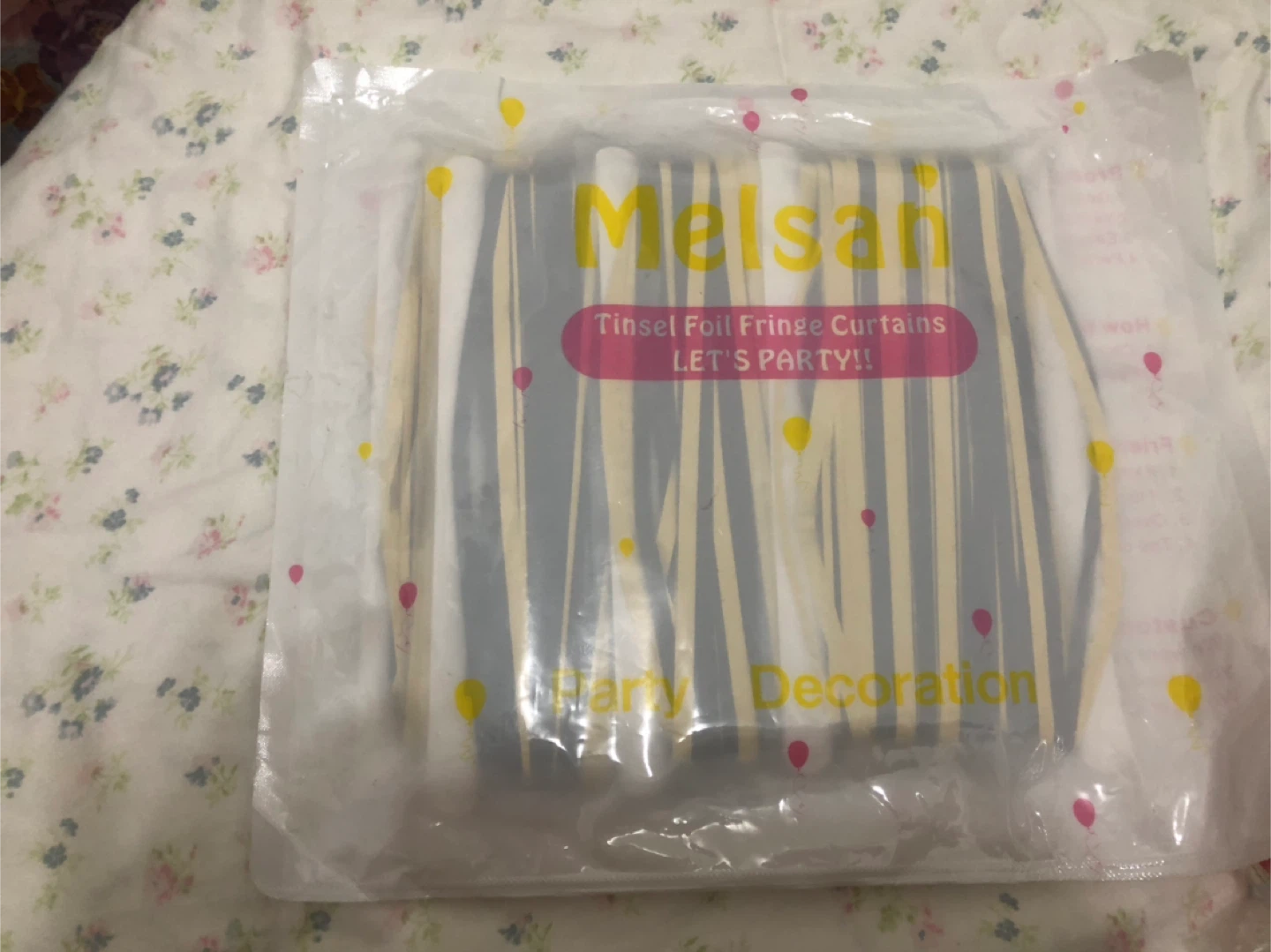 New-Melsan Tinsel Foil Fringe Curtains - Party Decoration - photo 2