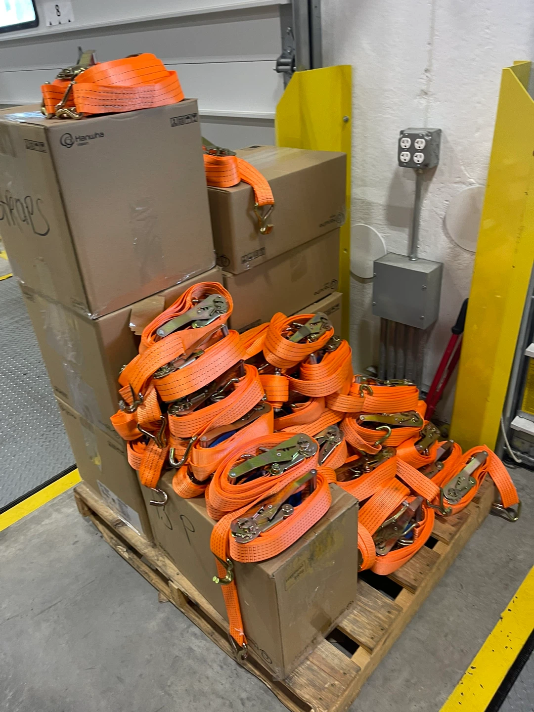 Hanwha Orange Ratchet Straps - photo 4