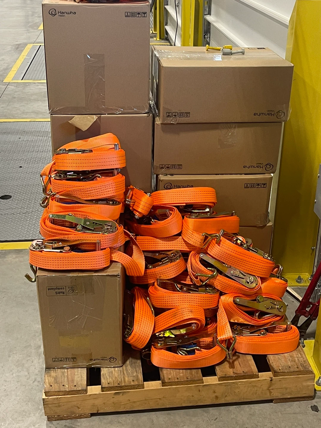 Hanwha Orange Ratchet Straps - photo 3