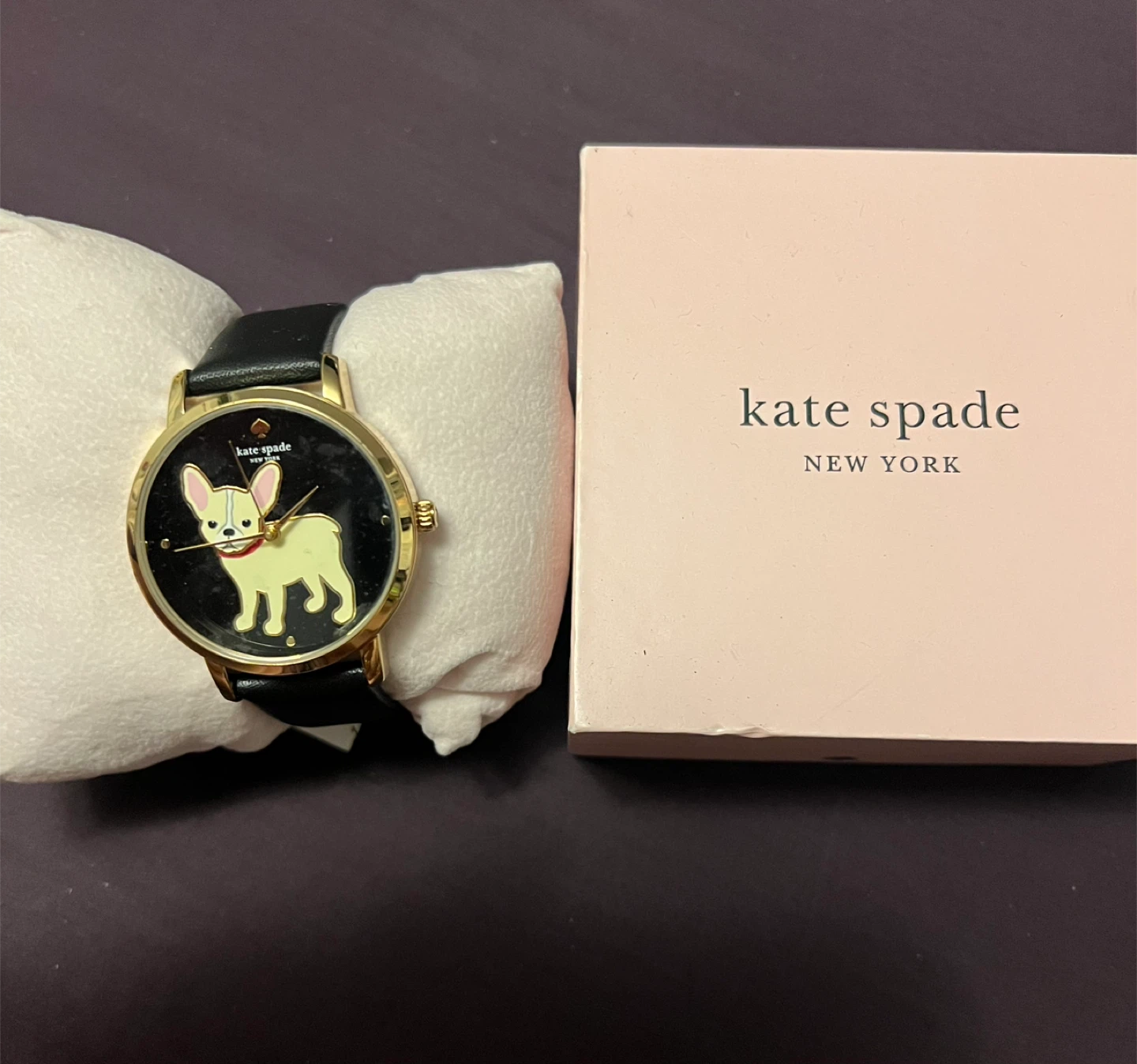 Kate Spade Watch with Dog Design