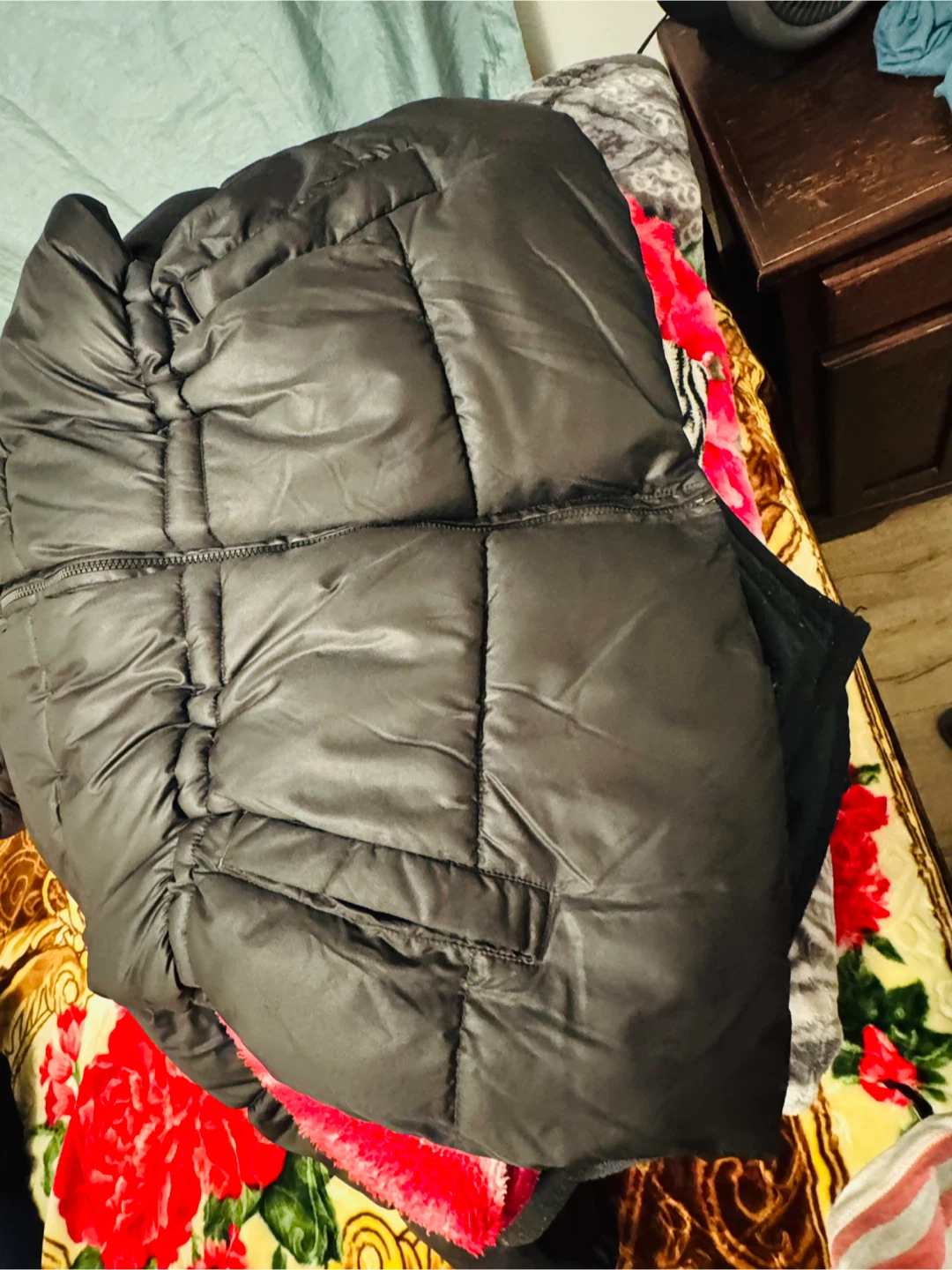 gap Black Puffer Jacket