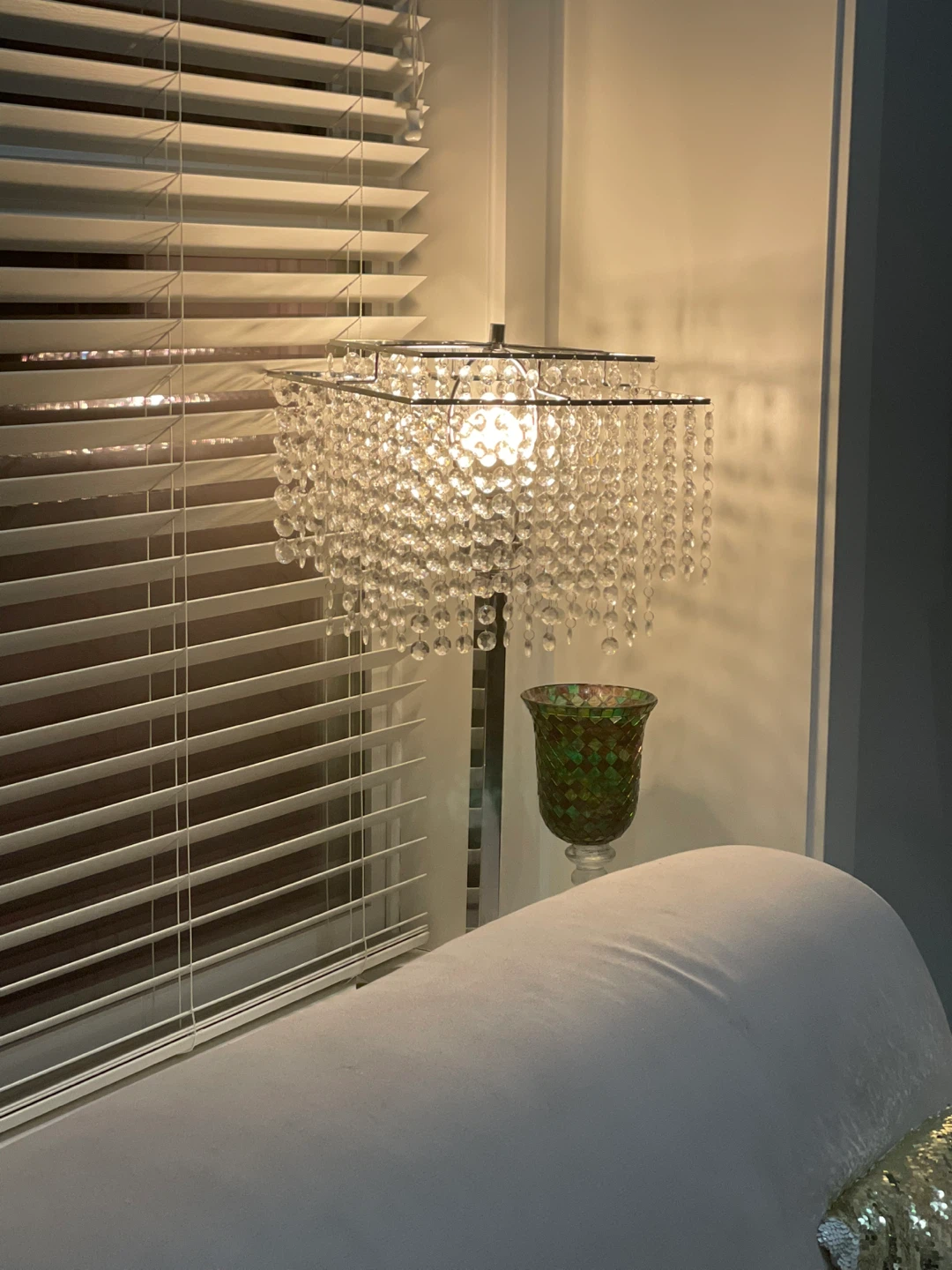 Chandelier Table Lamp - Crystal Style - photo 3