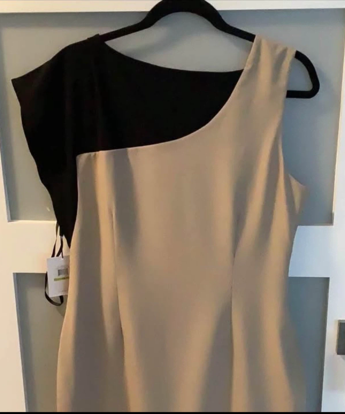 Calvin Klein Dress - Size 14, Black & Beige - photo 2
