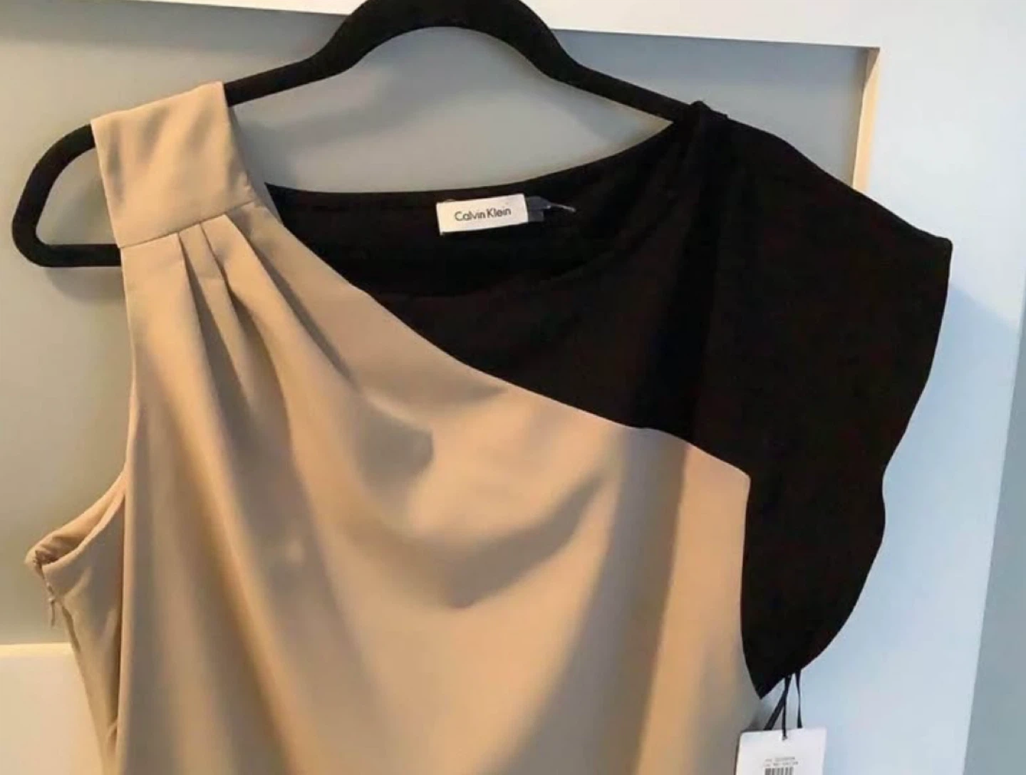 Calvin Klein Dress - Size 14, Black & Beige - photo 5