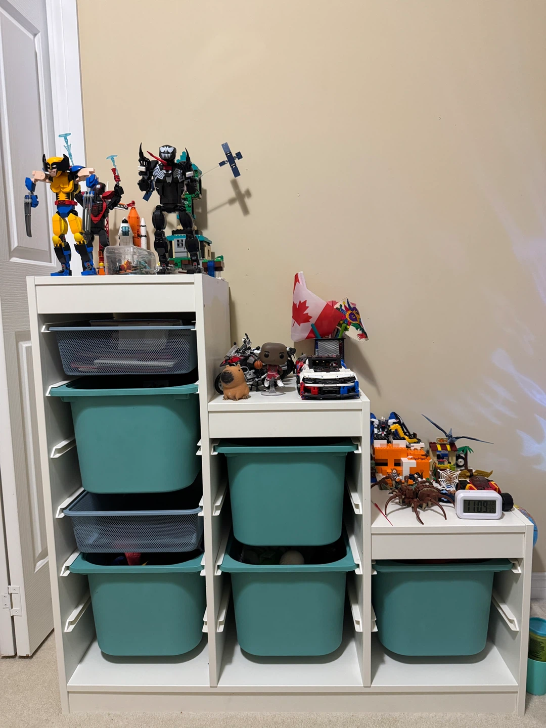 IKEA Trofast Storage Combination with boxes