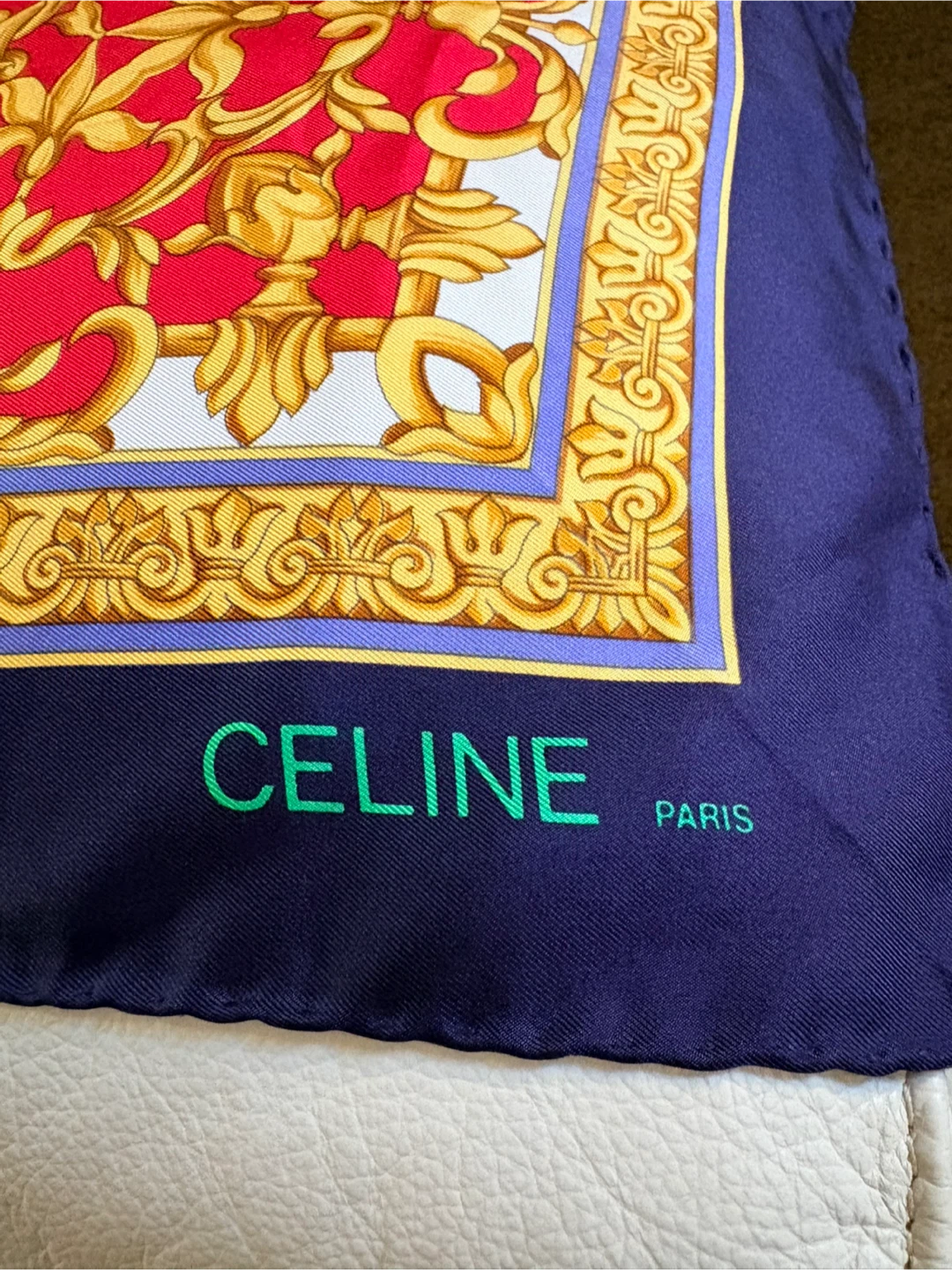 Celine Paris Silk Scarf - photo 2