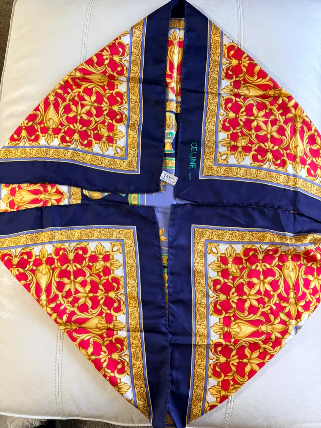 Celine Paris Silk Scarf - photo 5