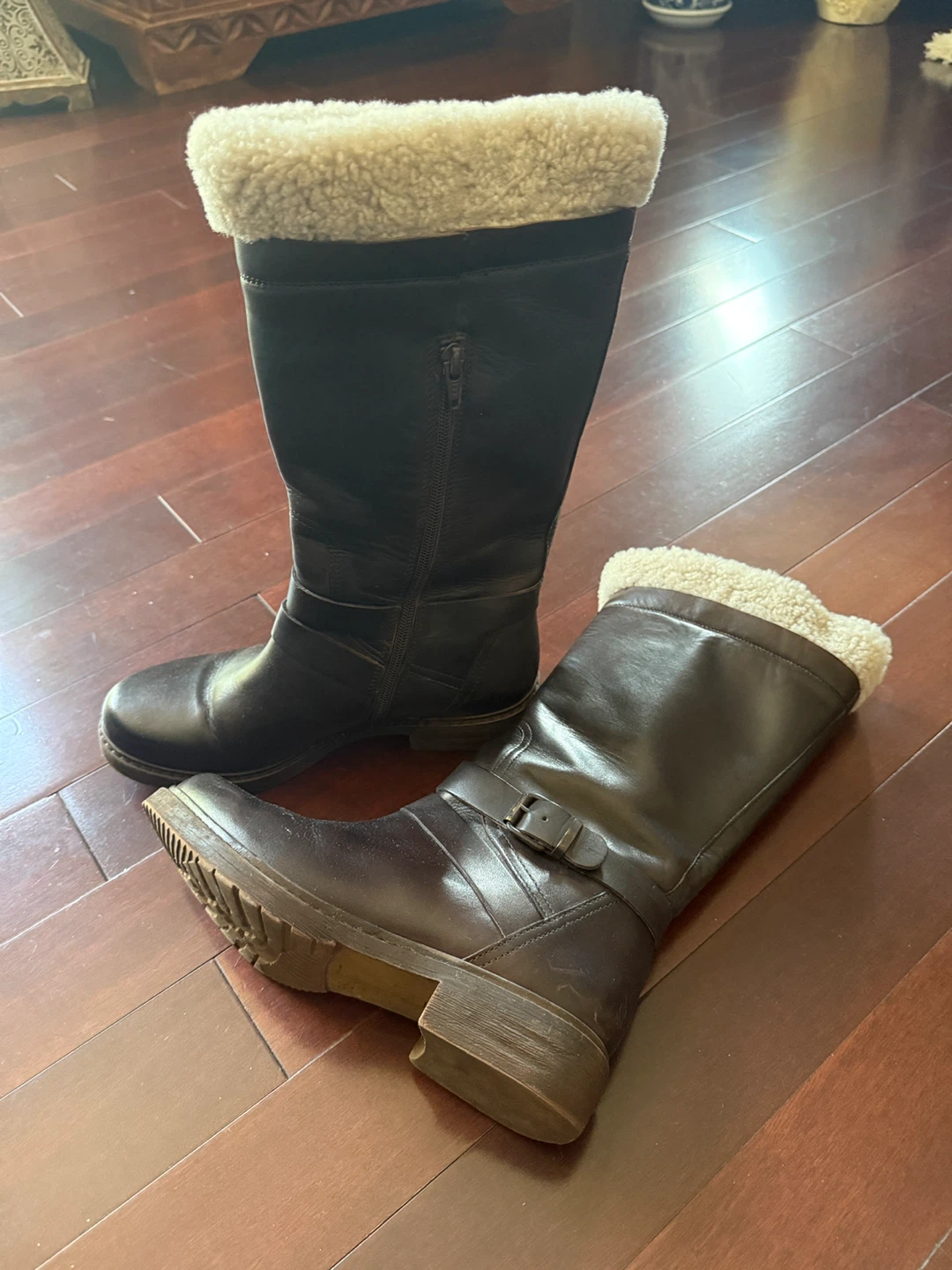 Leather Celtic & Co. Winter Boots-Size 38 - photo 2