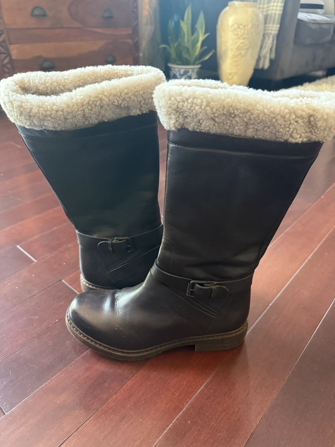 Leather Celtic & Co. Winter Boots-Size 38 - photo 3