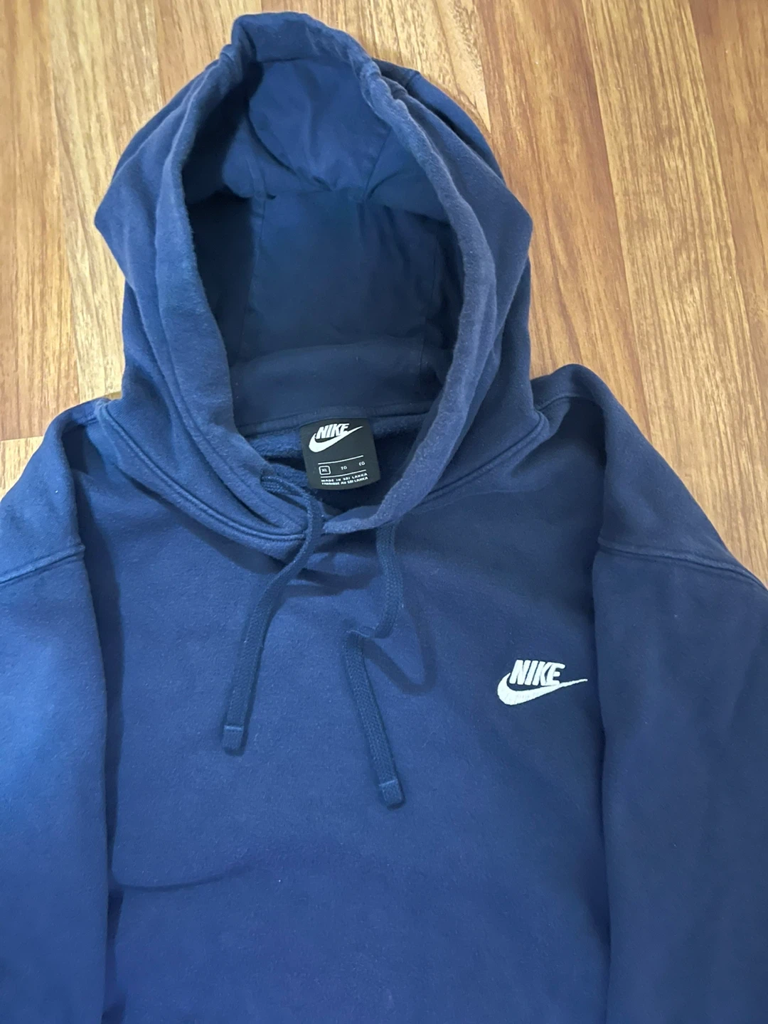 Nike Navy Blue Hoodie - photo 2