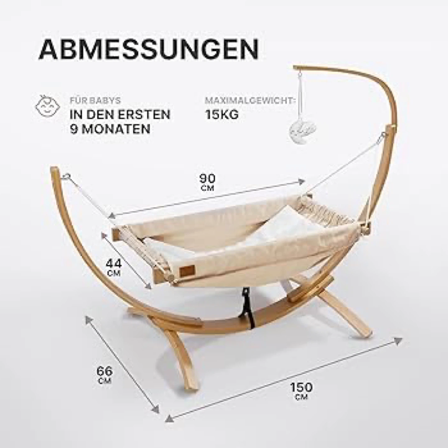 Multifunctional Baby Hammock - 0-9 Months - photo 5