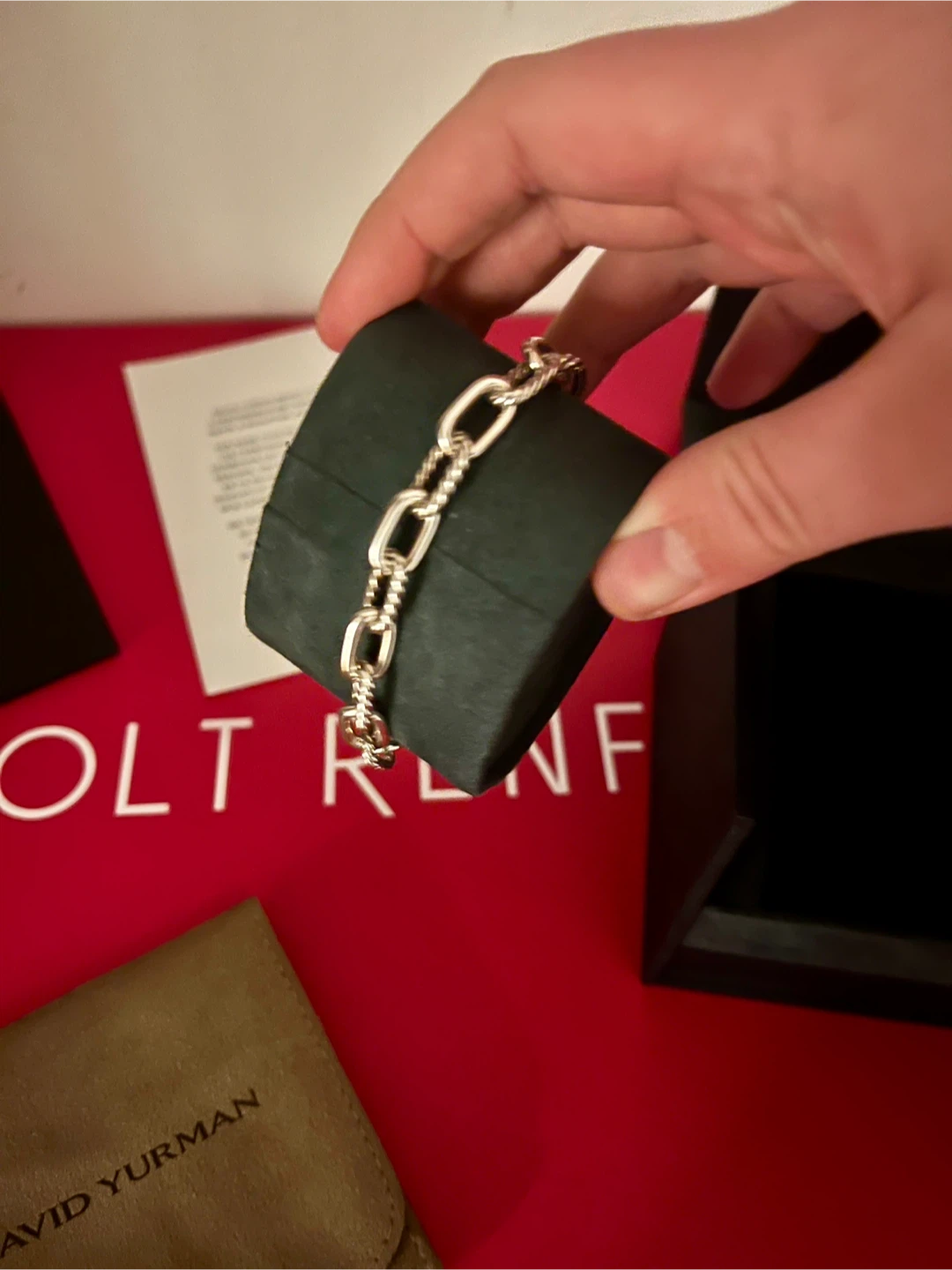 David Yurman Madison Bracelet, Silver, 8.5mm (Retail $800) - photo 2
