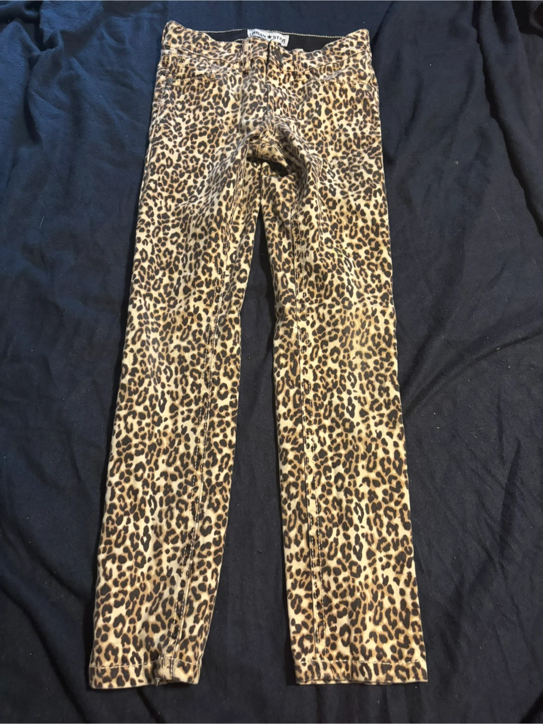 Urban Star Leopard Print Pants Size 8