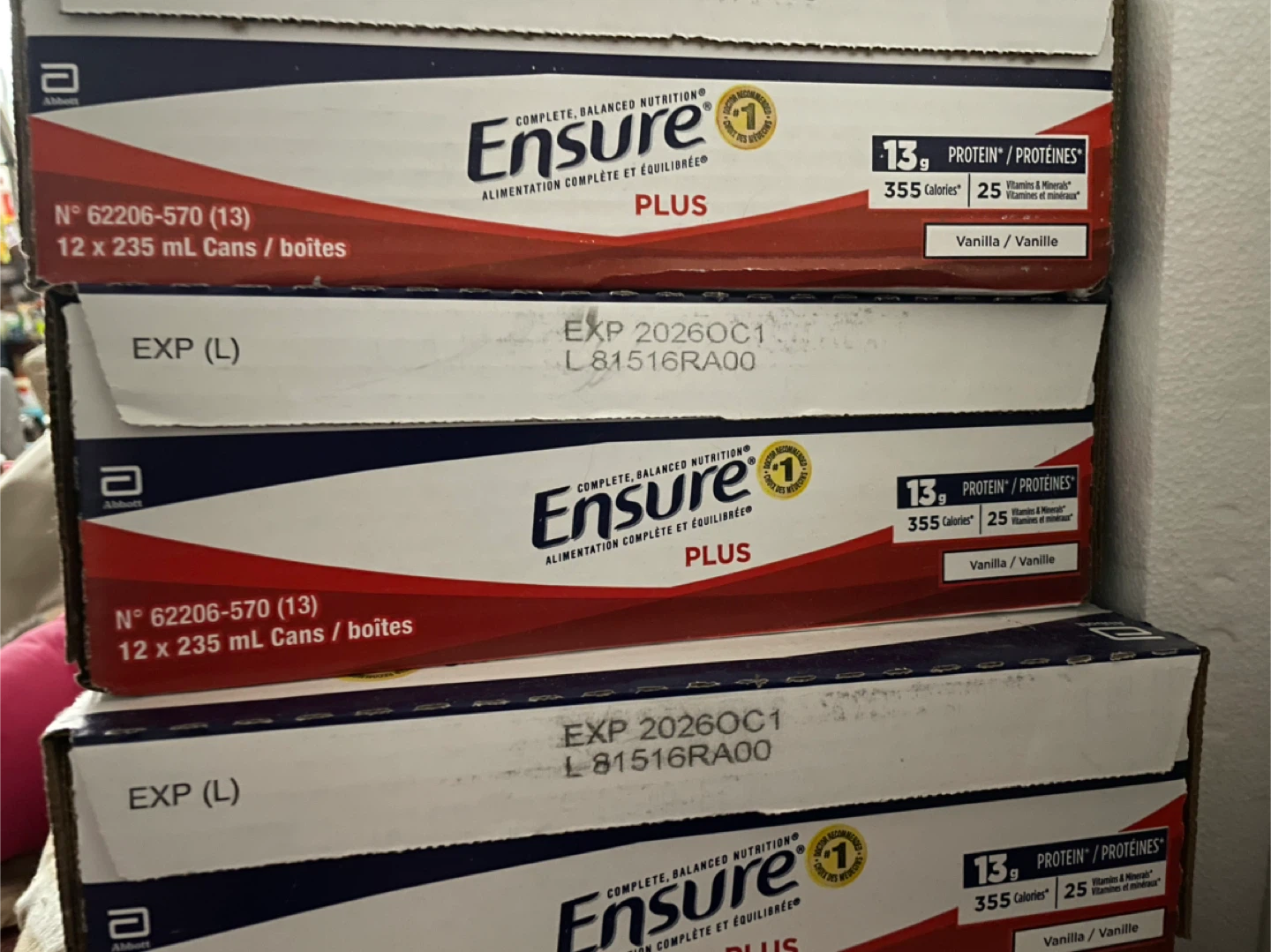 Ensure Plus Vanilla Nutritional Drink, Exp 2026 - photo 2