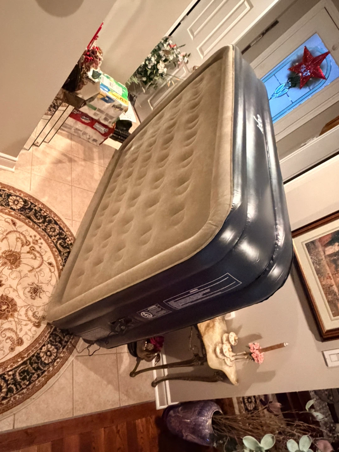 iDOO Queen Air Mattress with Built-in Pump