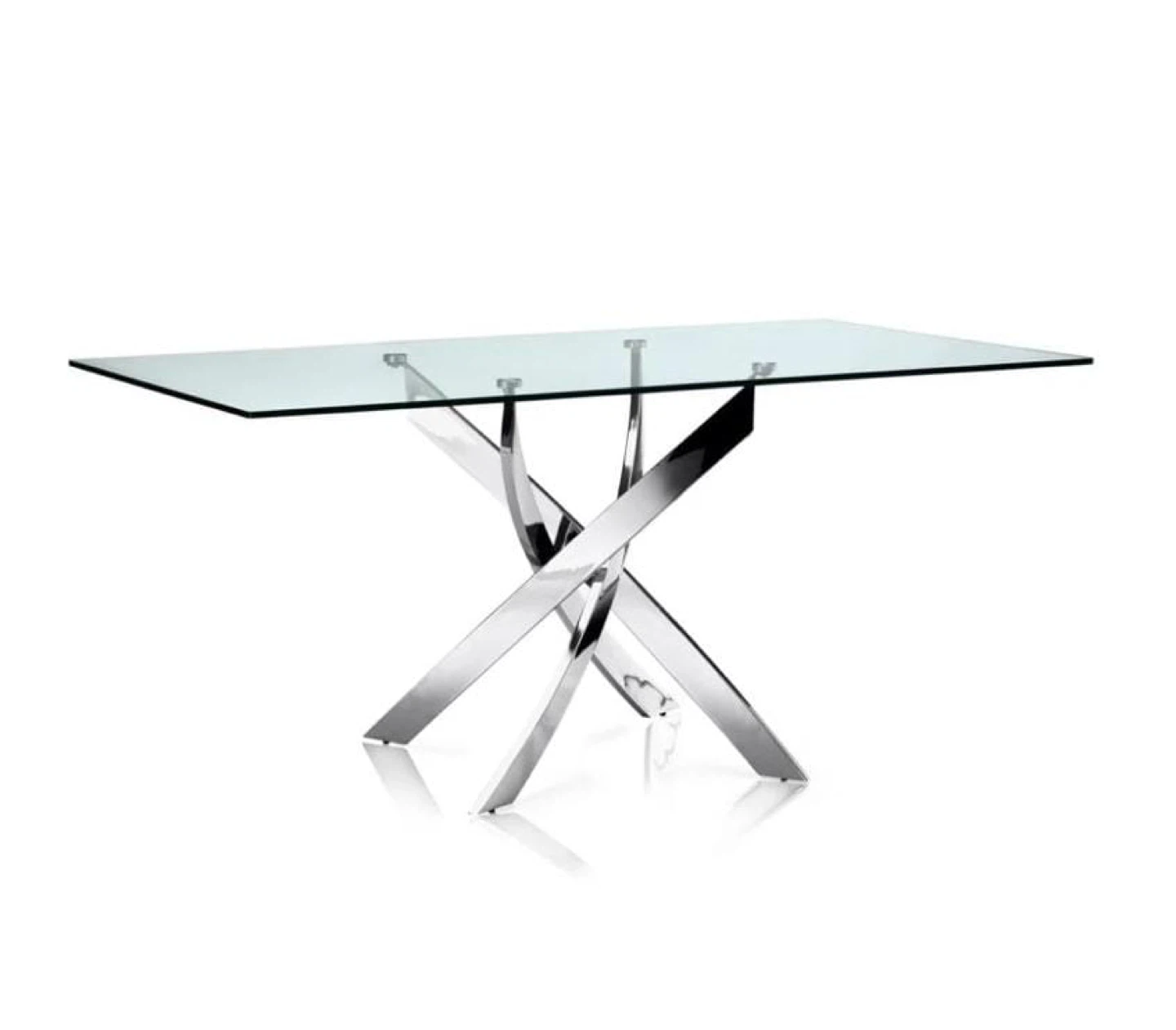 Dining glass Table Set with chairs
