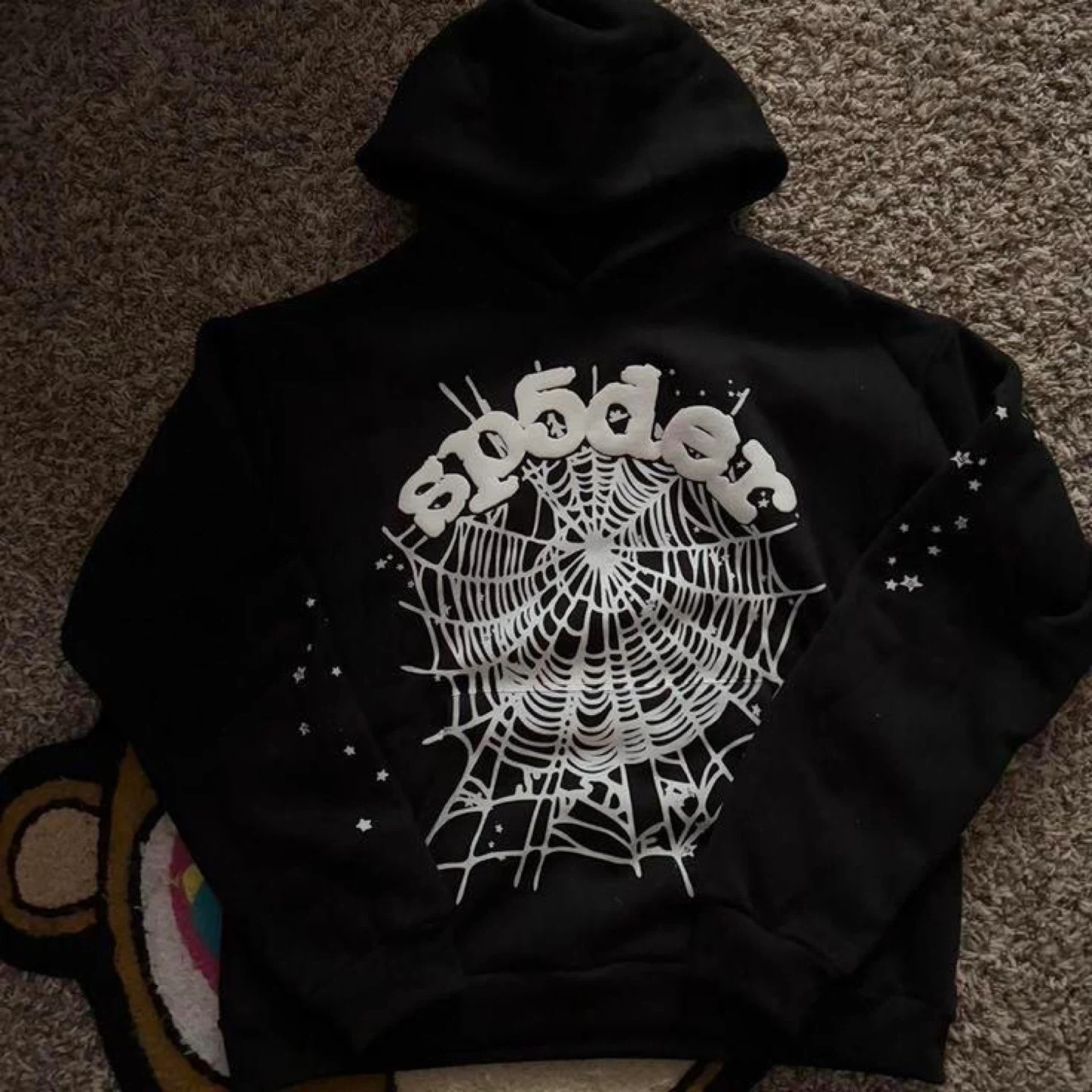 Sp5der Black Hoodie 🕷️