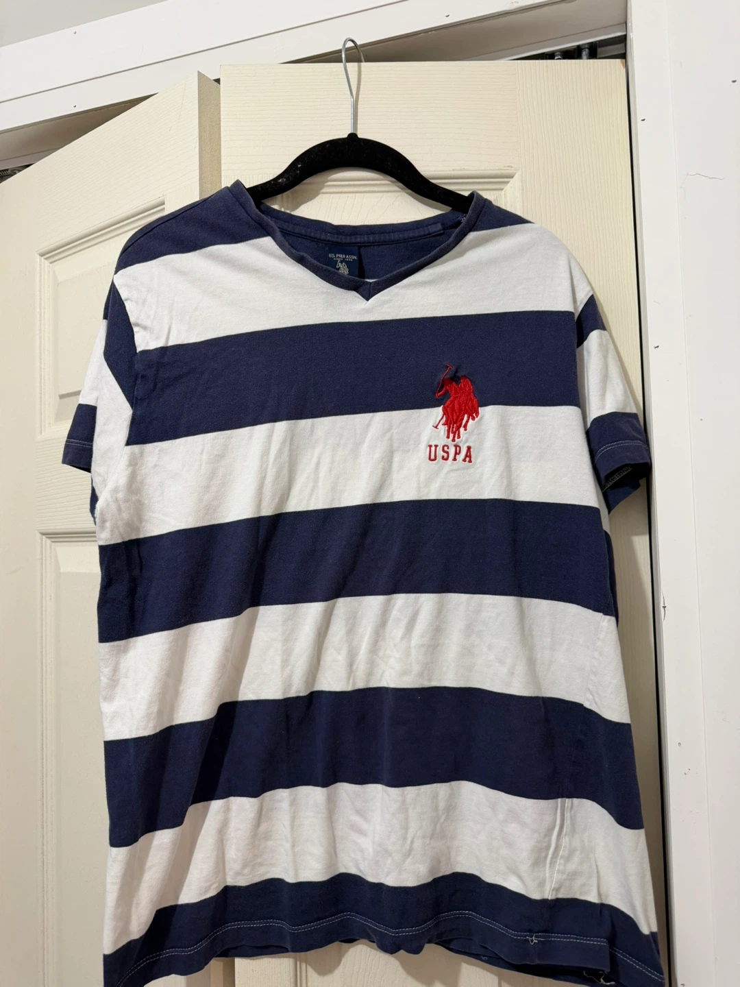 U.S. Polo Assn. Striped T-Shirt Size Medium
