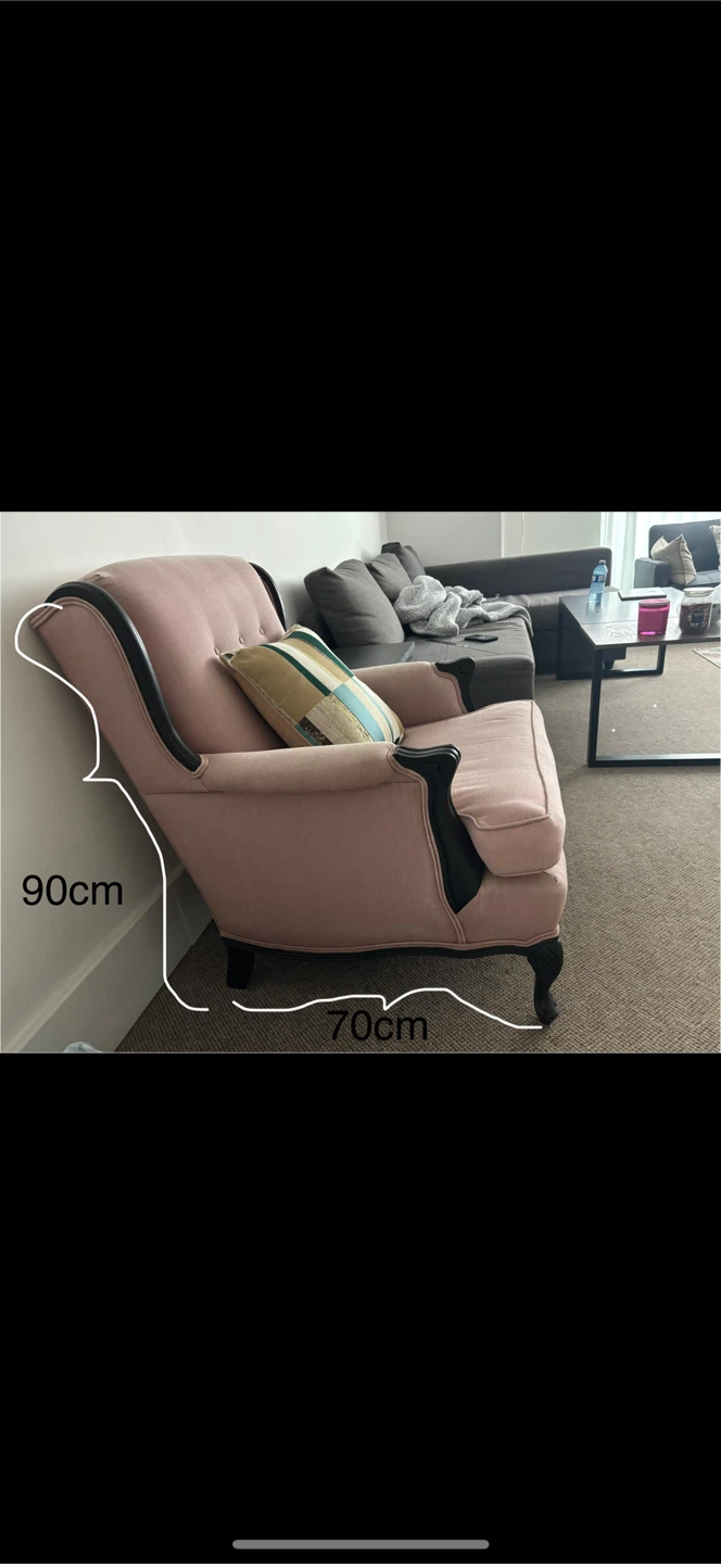 Pink Armchair - photo 2