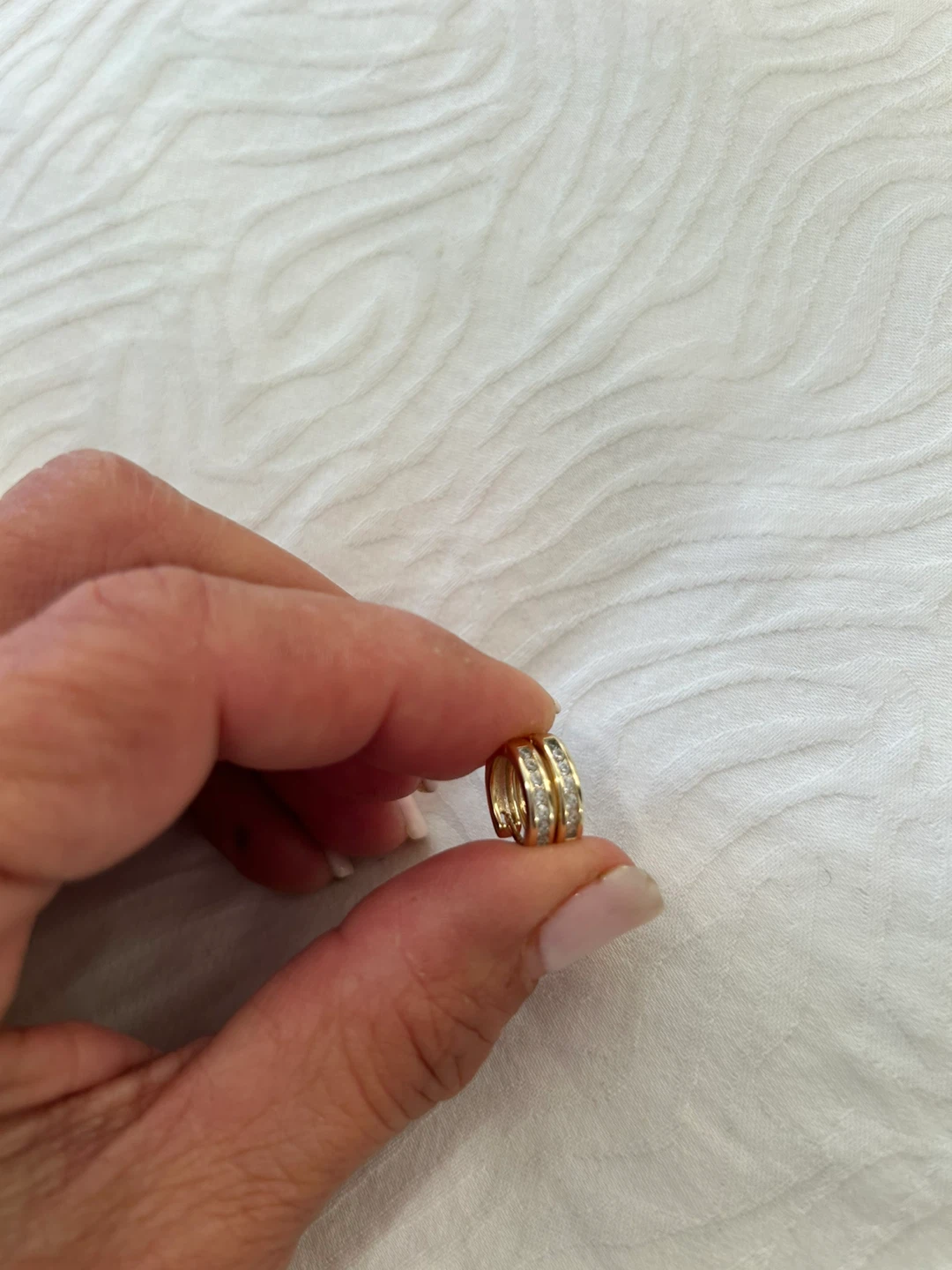 Gold Hoop Earrings - photo 2