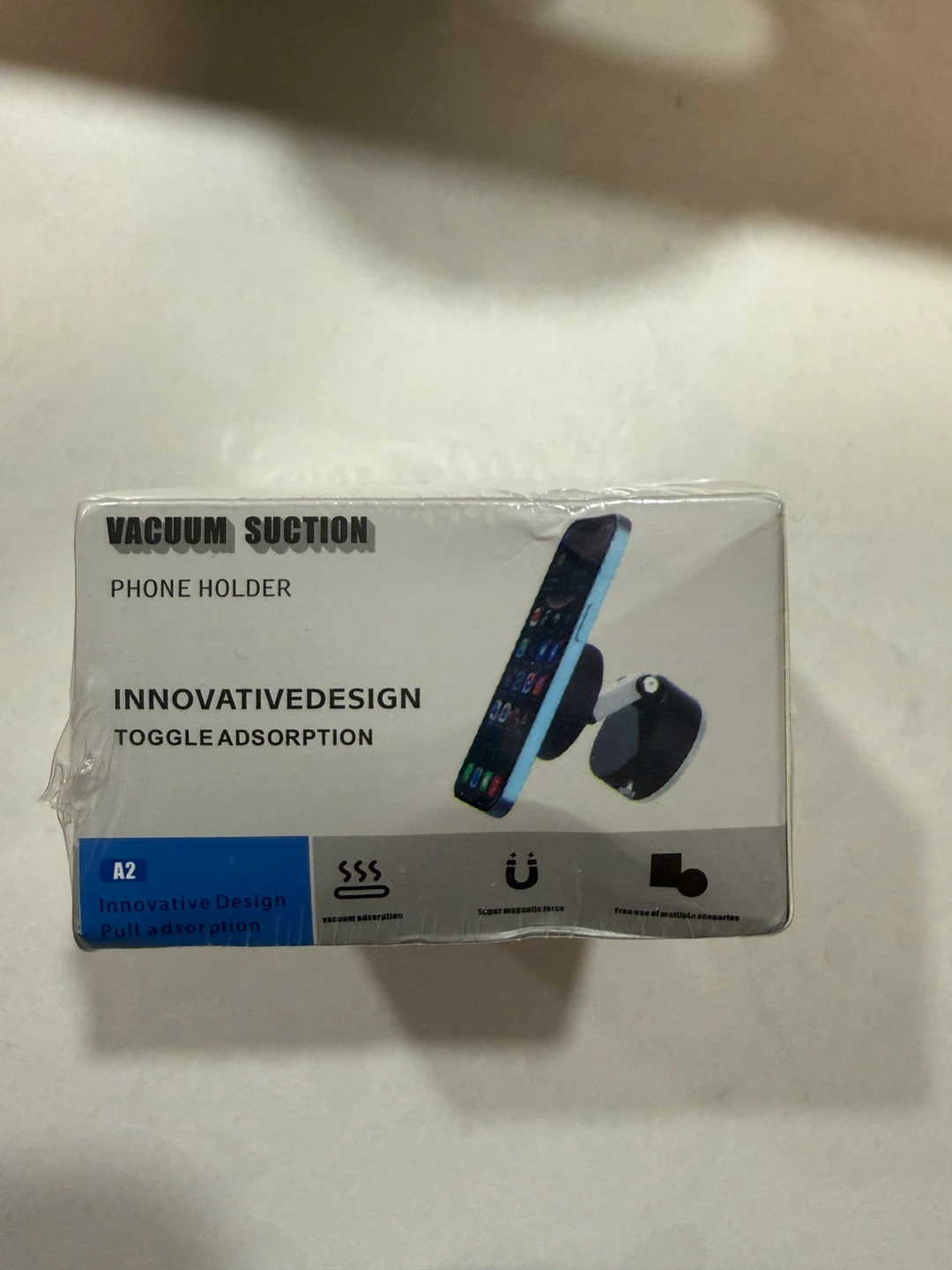Vacuum Magnetic Phone Stand A2 - Black - photo 3