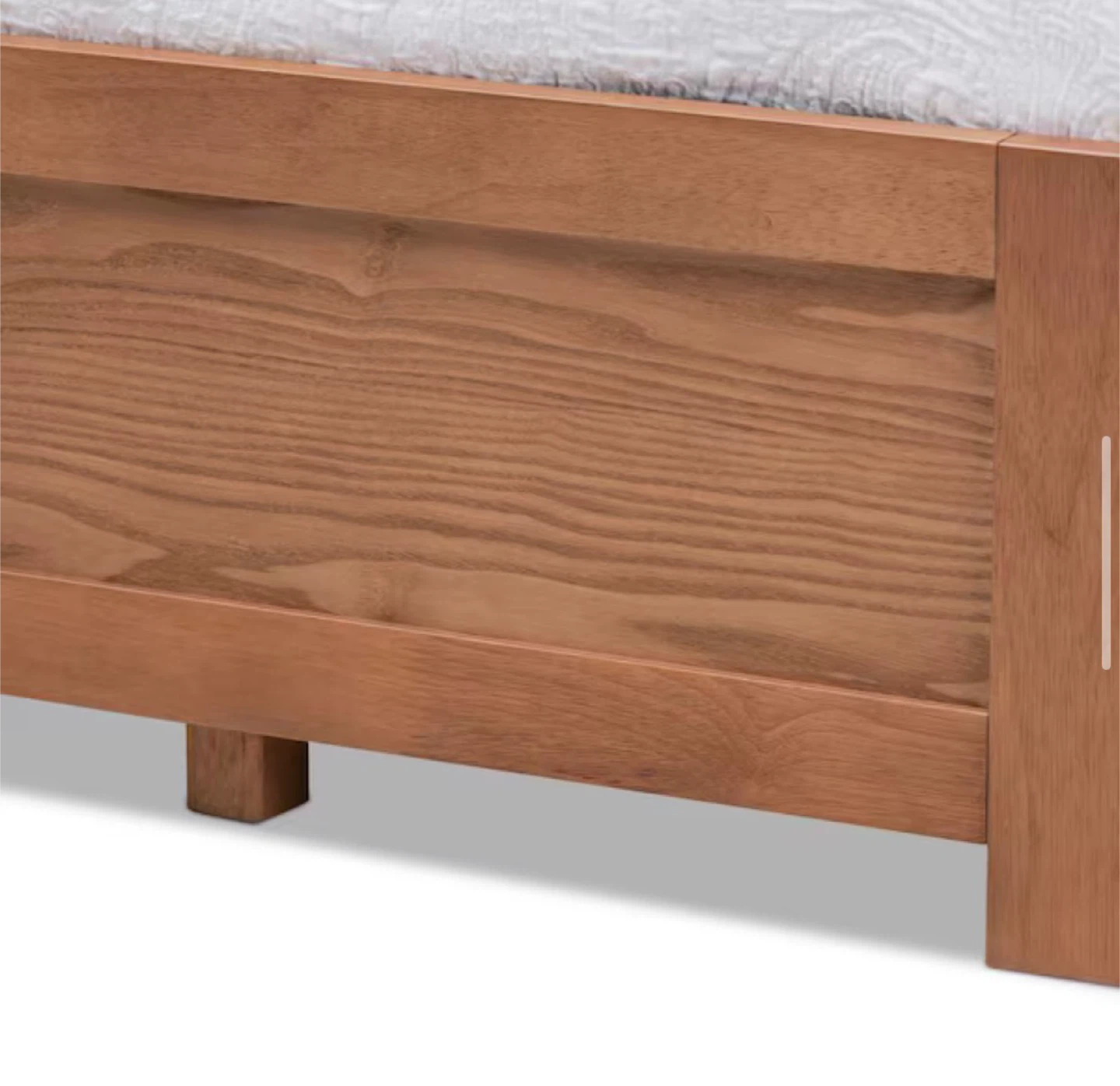 Queen Size Platform Bed Frame with Storage Drawers - photo 5