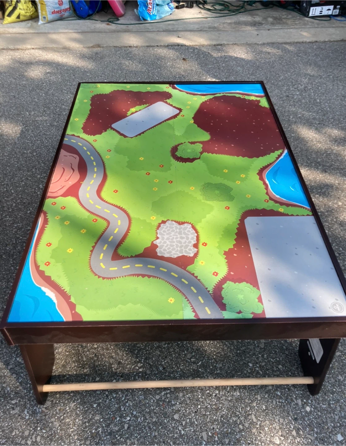 Kids Activity Table with Two sides 🥕