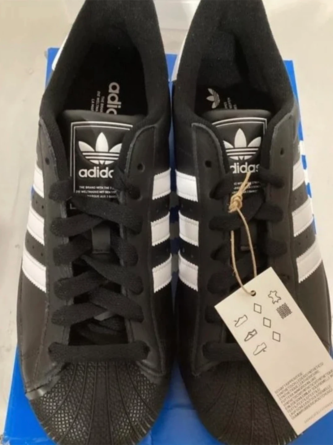 Never worn, Adidas Superstar II  Black & White Sneakers