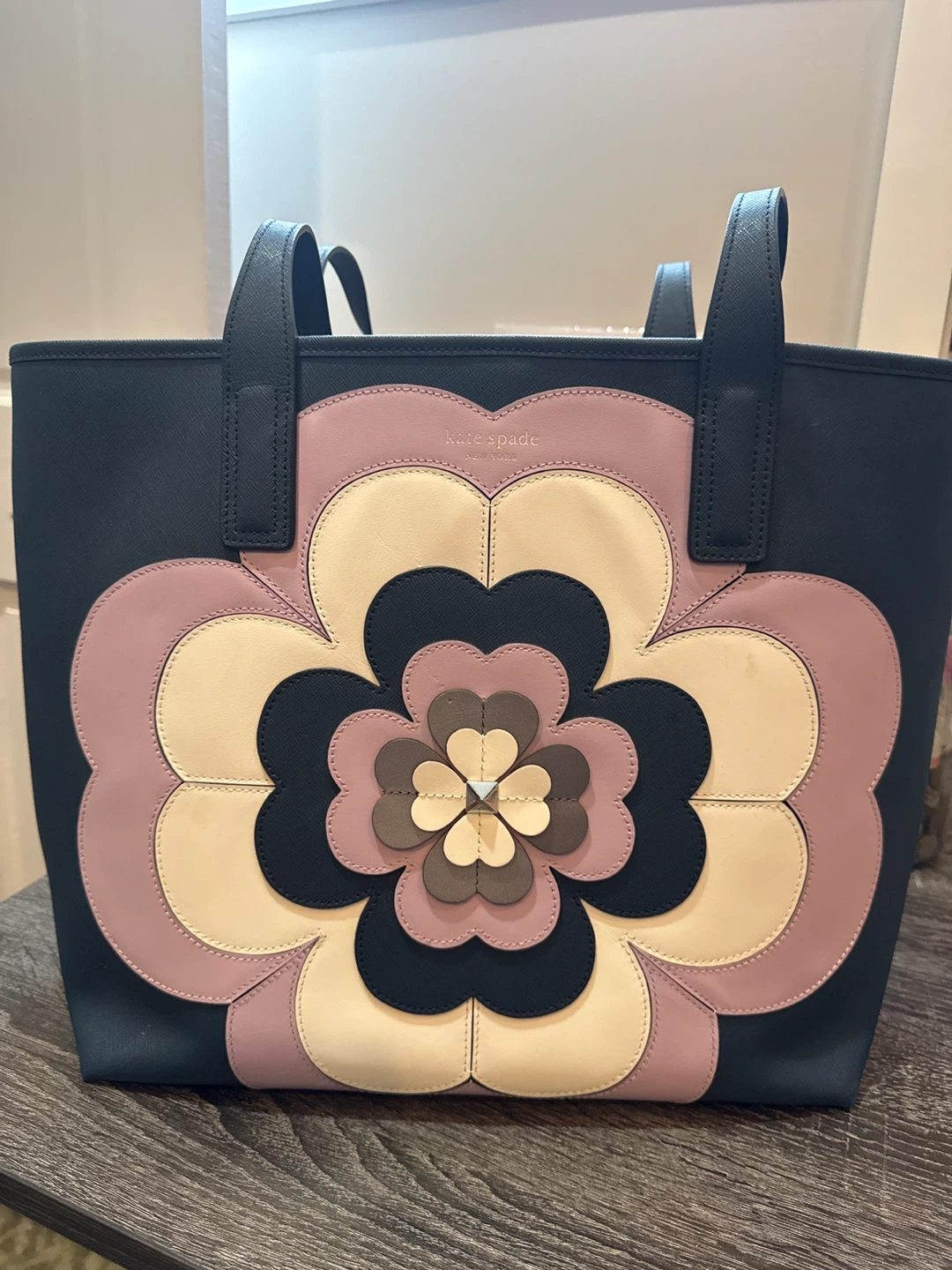 Kate Spade Flower Appliqué Tote Bag - photo 2