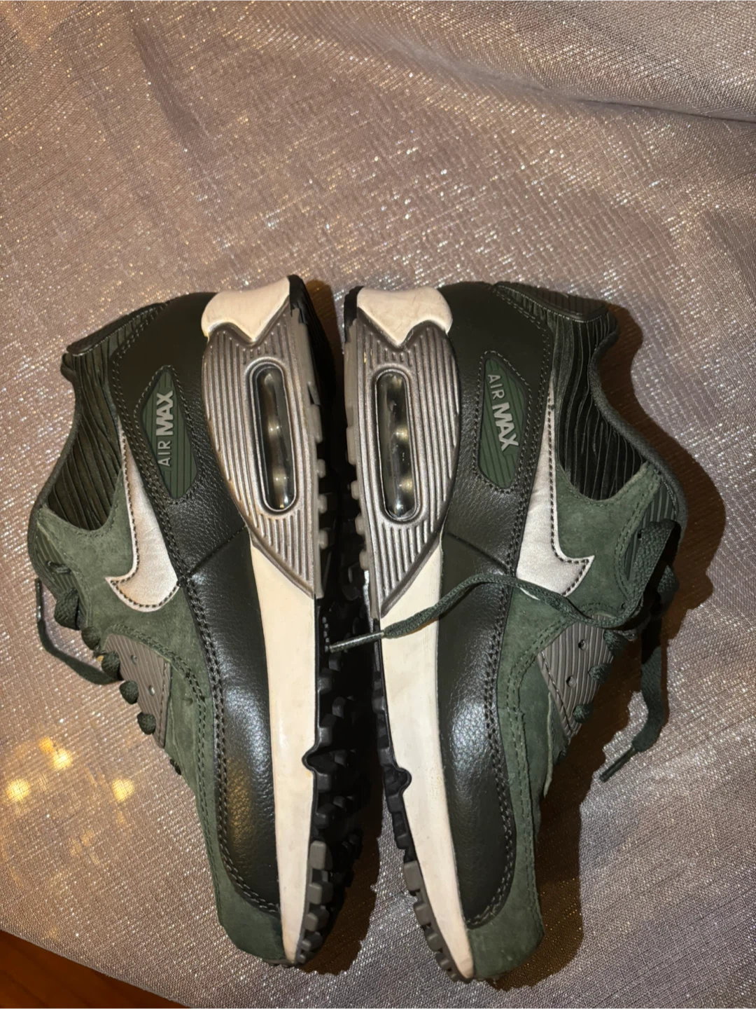 Nike Air Max 90 Green Sneakers - photo 3