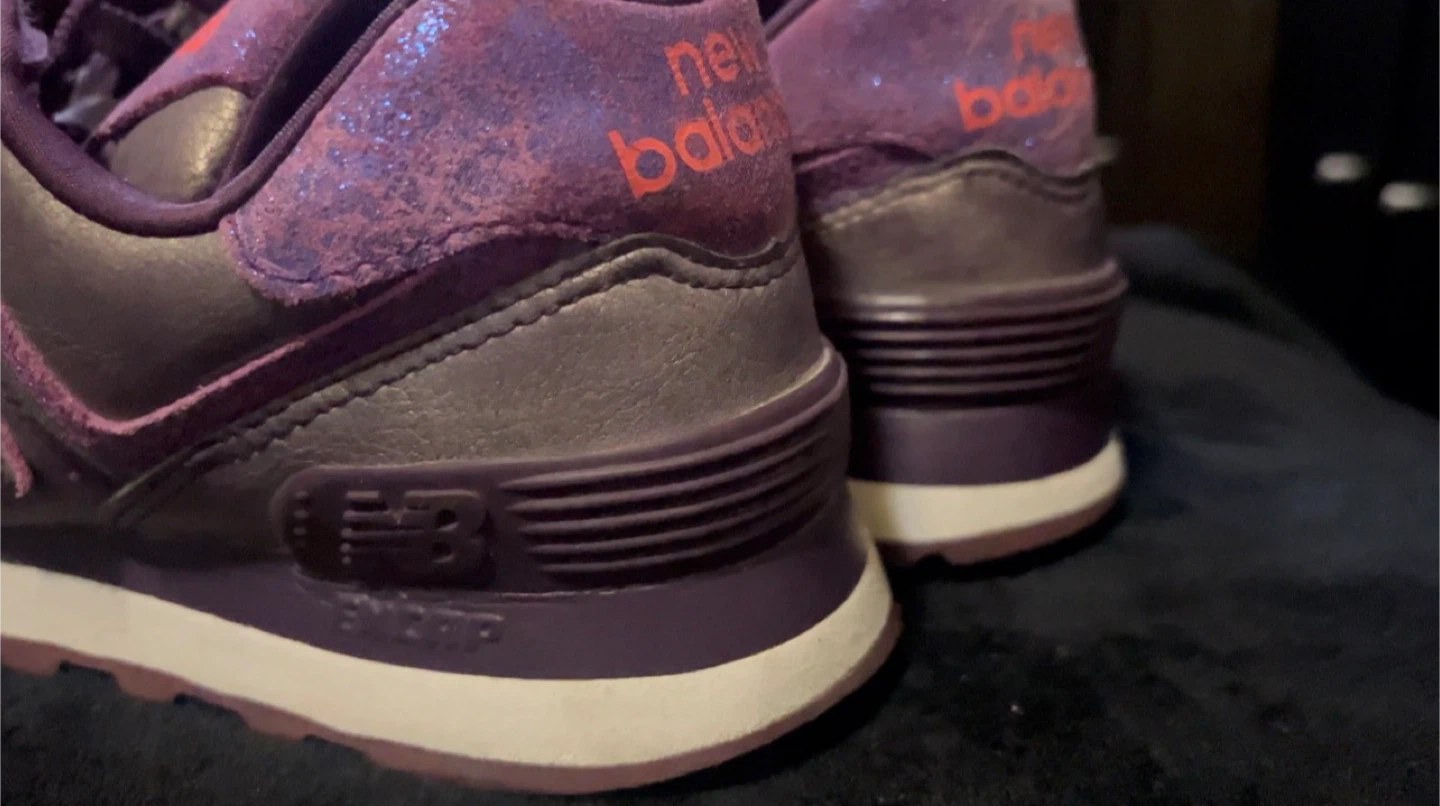 New Balance 574 Purple/Grey - Women's Size 6 - photo 2