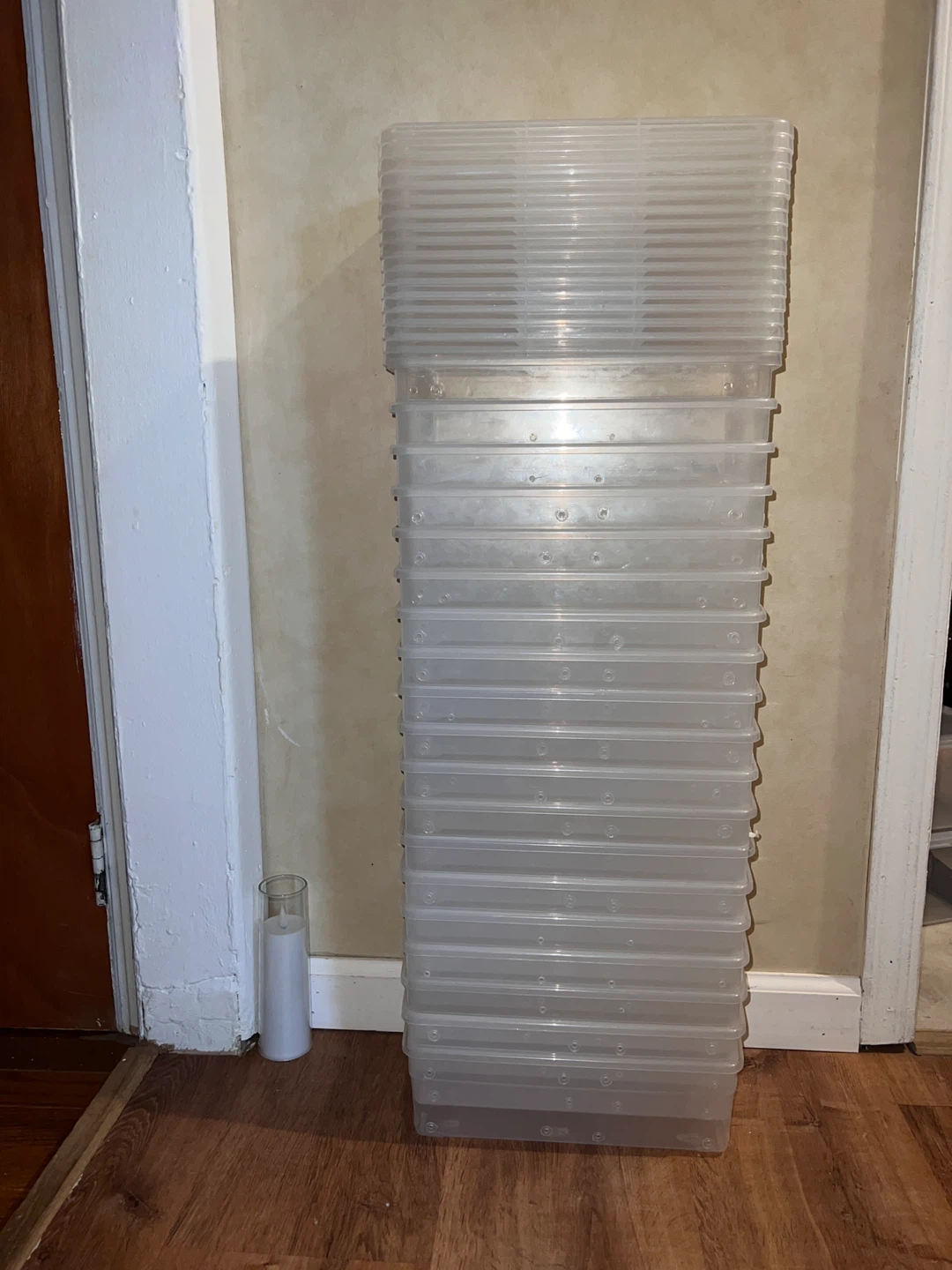 Clear Plastic Shoe Containers