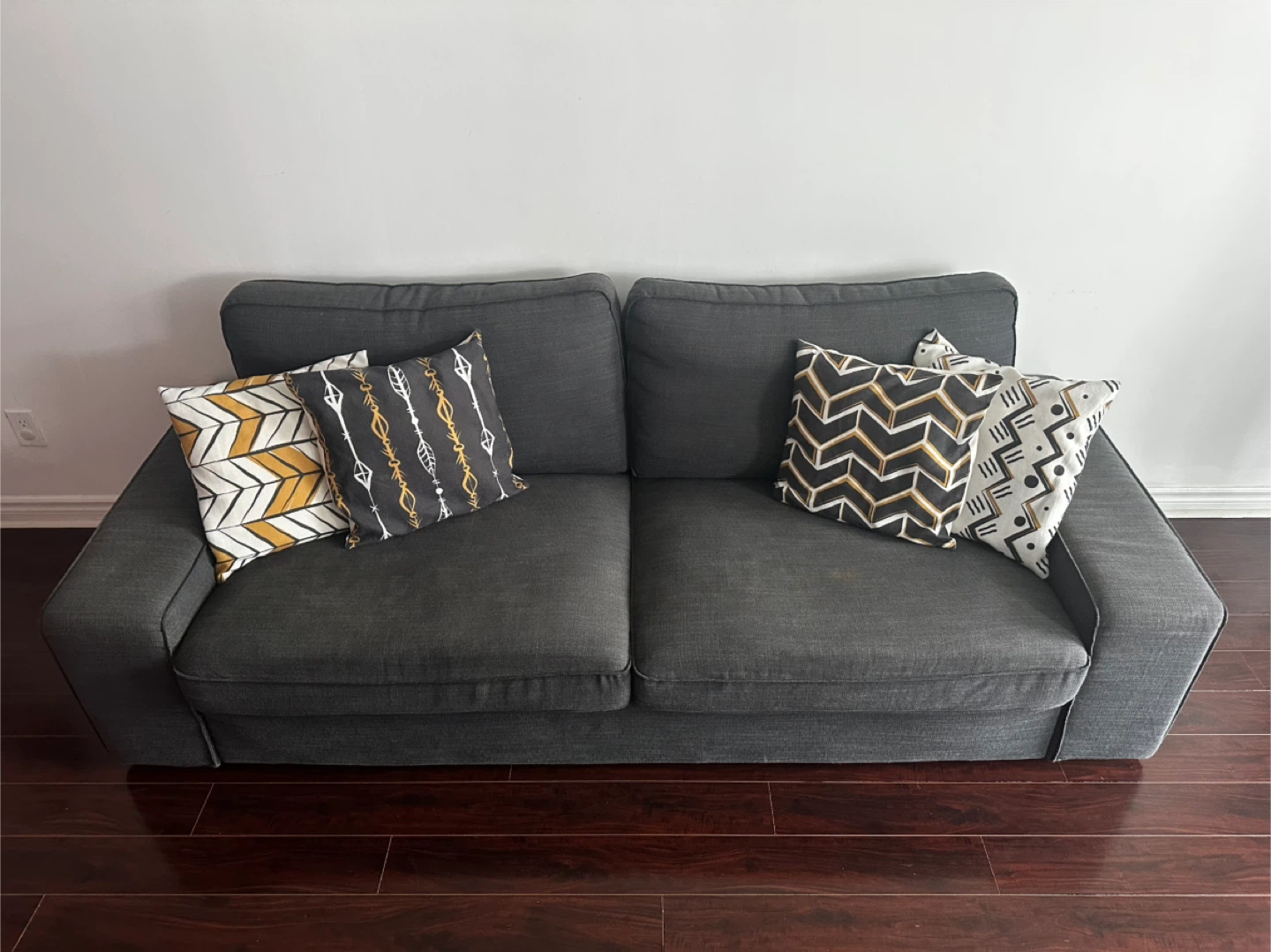 IKEA kivik 2-Seat Sectional Sofa - Grey