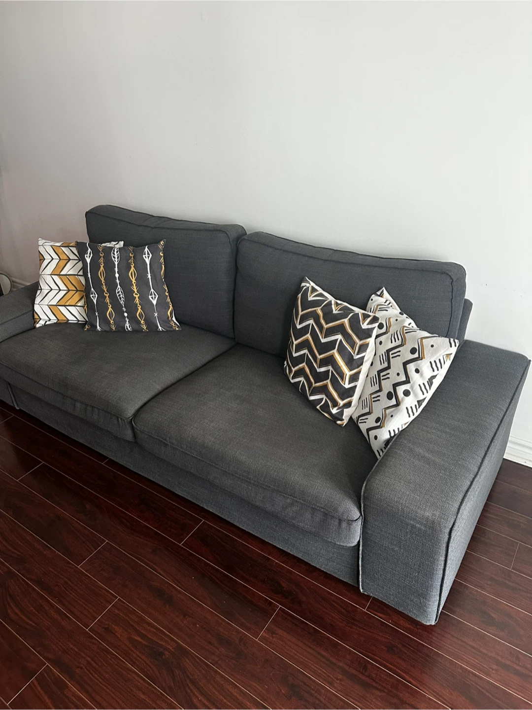 IKEA kivik 2-Seat Sectional Sofa - Grey - photo 3