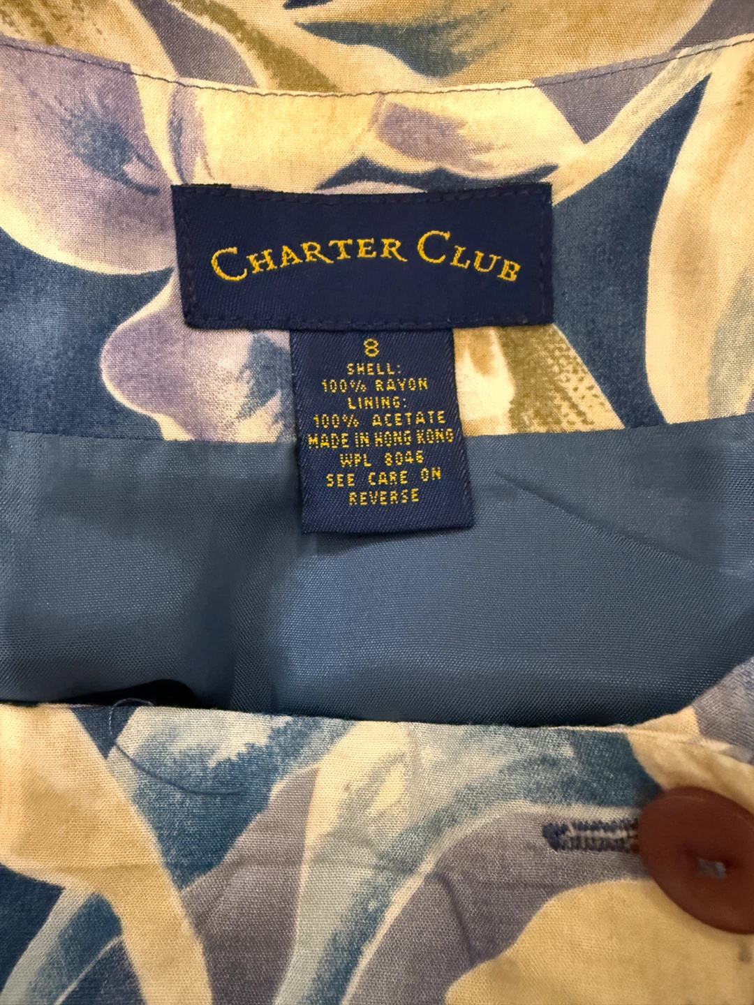 Charter Club Floral Wrap Skirt - Size 8 - photo 2