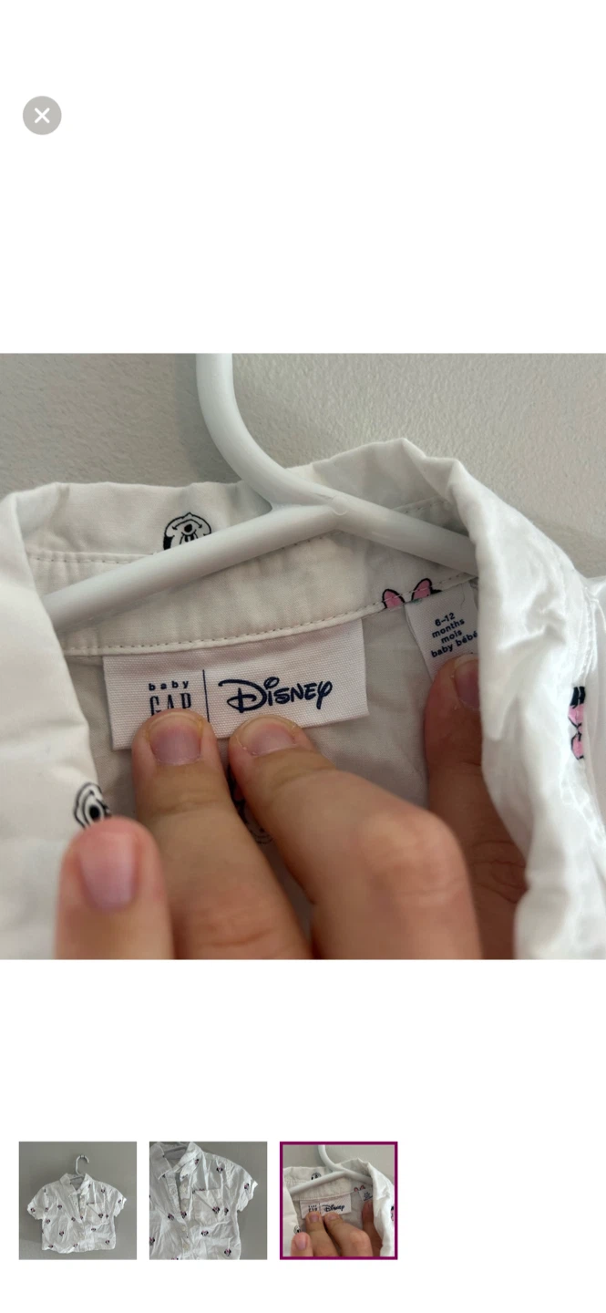 Baby Gap Disney Minnie Mouse Shirt (6-12 Months) - photo 3
