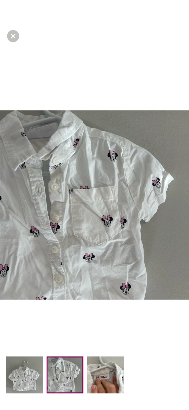 Baby Gap Disney Minnie Mouse Shirt (6-12 Months) - photo 2