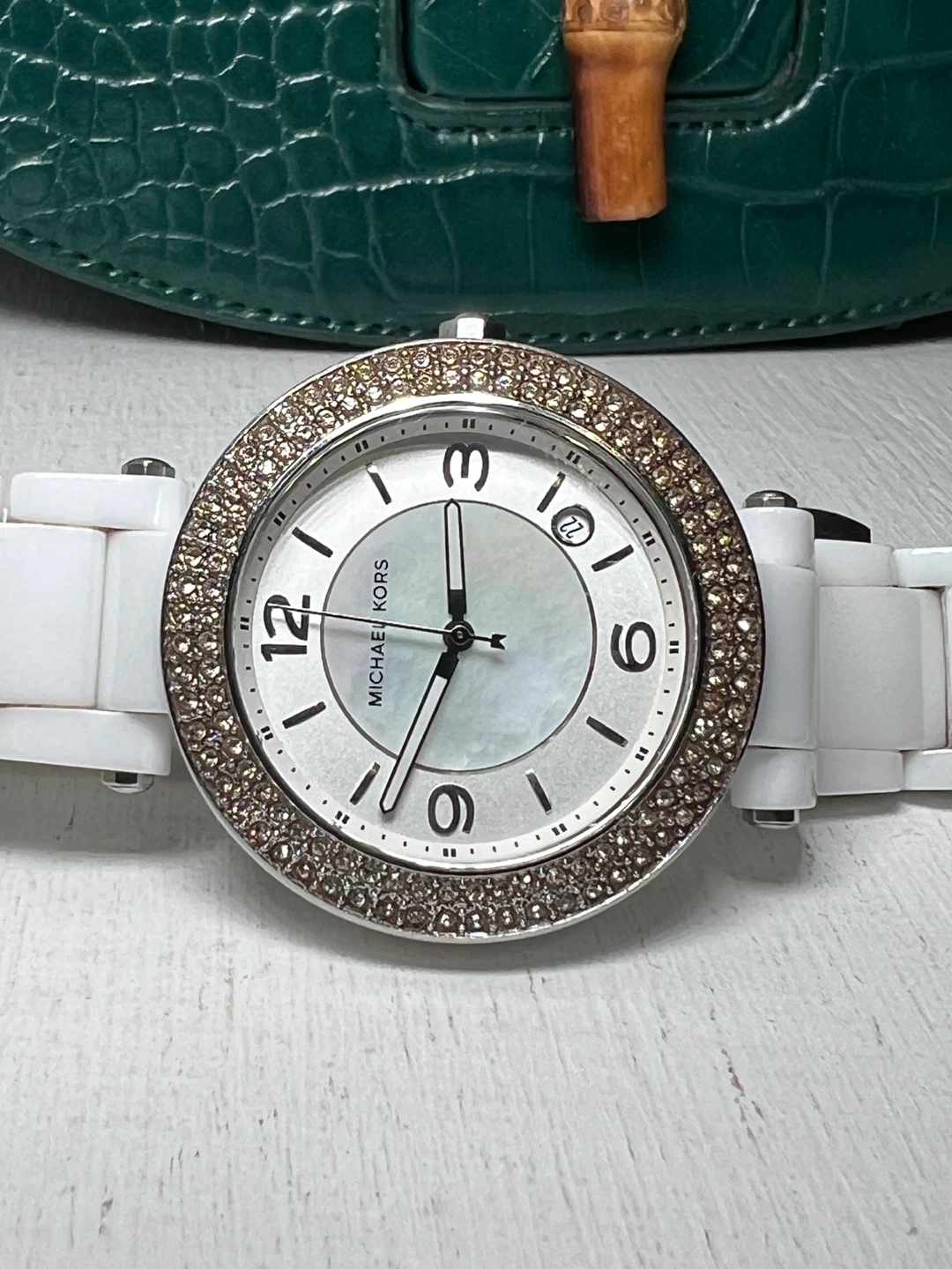 Michael Kors MK-5308 Ceramic White Watch with Box - photo 4