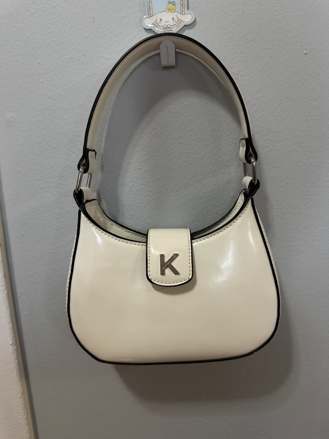 Kendall + Kylie White Shoulder Bag