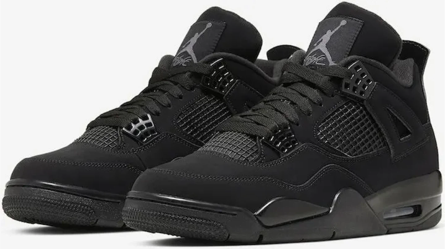 Air Jordan 4 Retro Black Cat WITH BOX