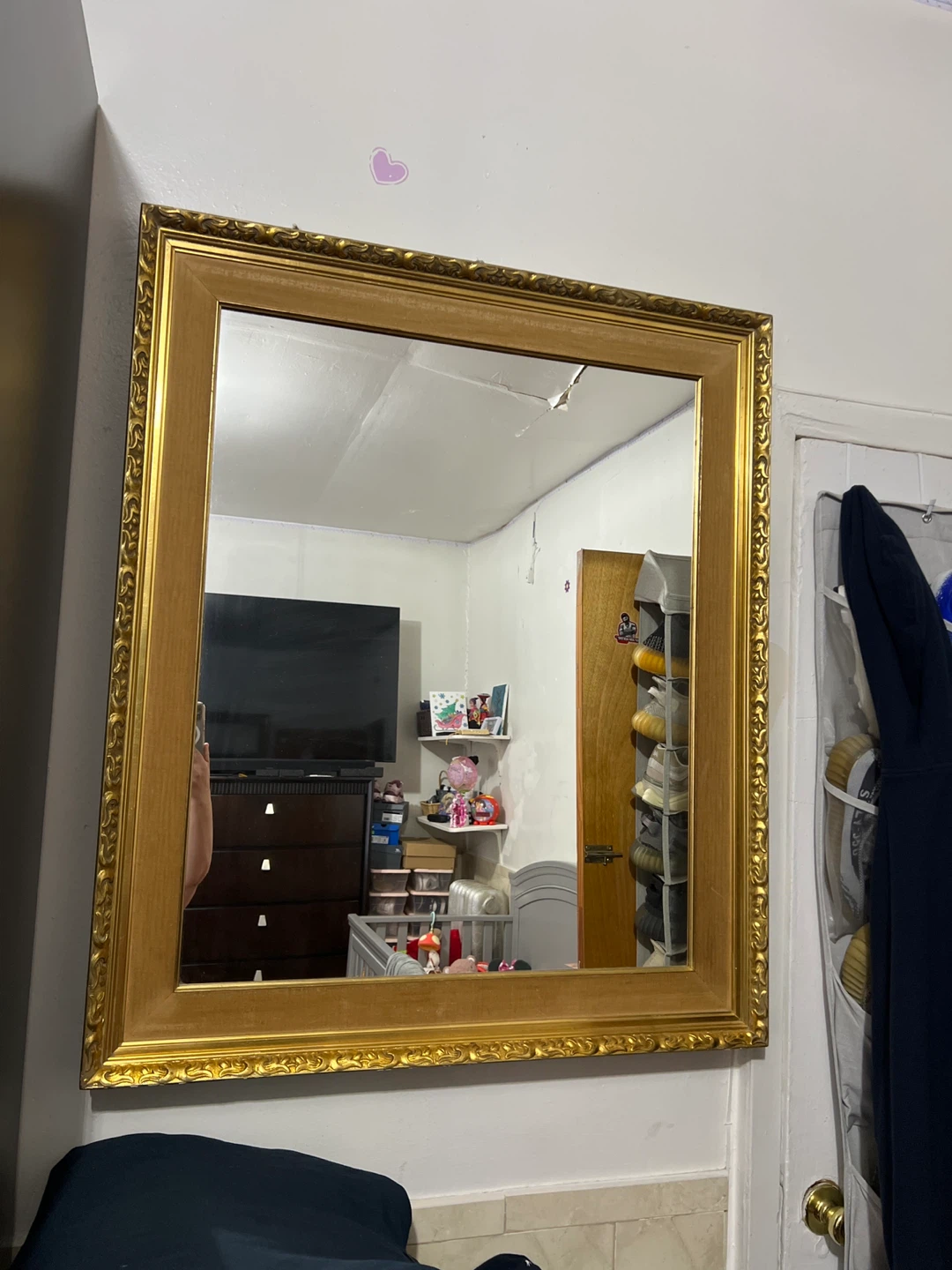 Gold Framed Wall Mirror