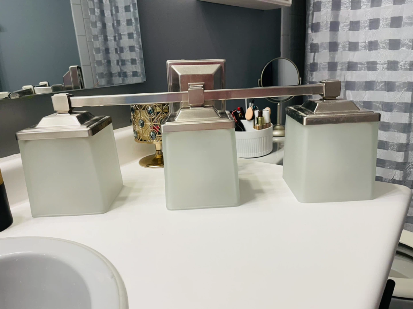 Modern Bathroom Vanity Light Fixture - 3 Light