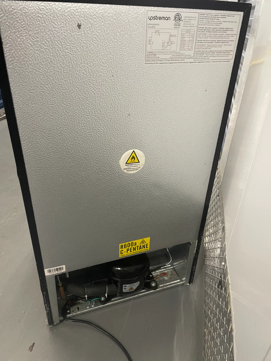 Upstreman Mini Fridge - Black 🥕 - photo 5