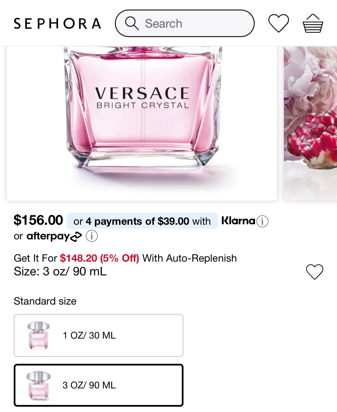 Versace Bright Crystal Eau de Toilette 90 mL - photo 5