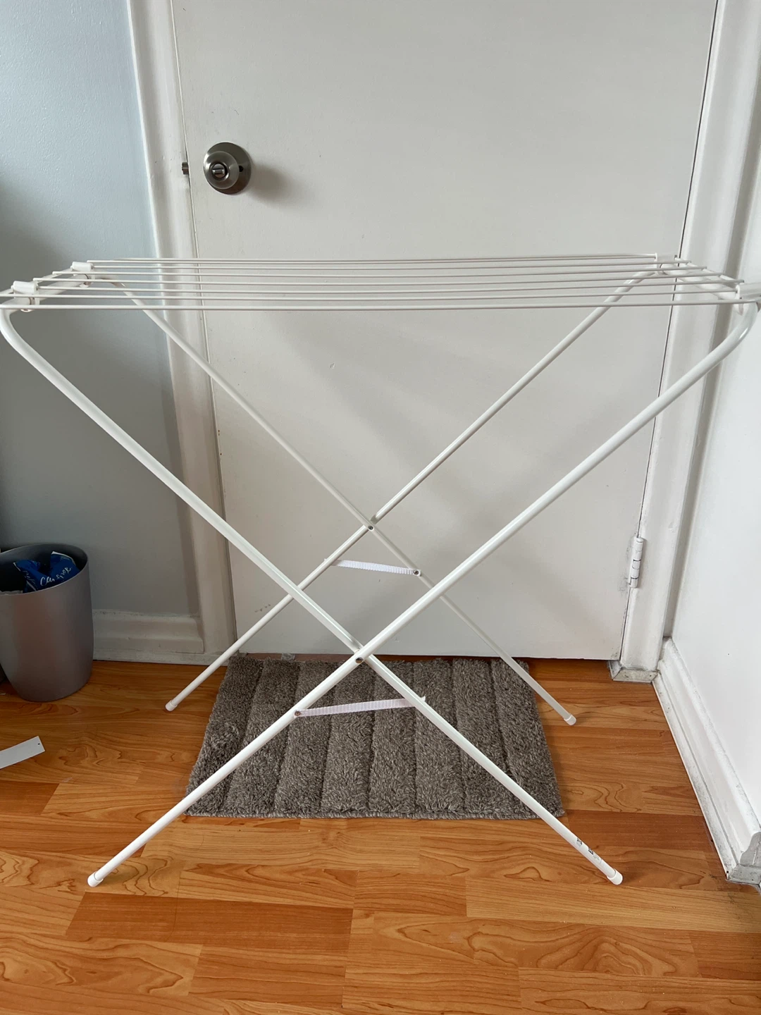 White Clothes Drying Rack